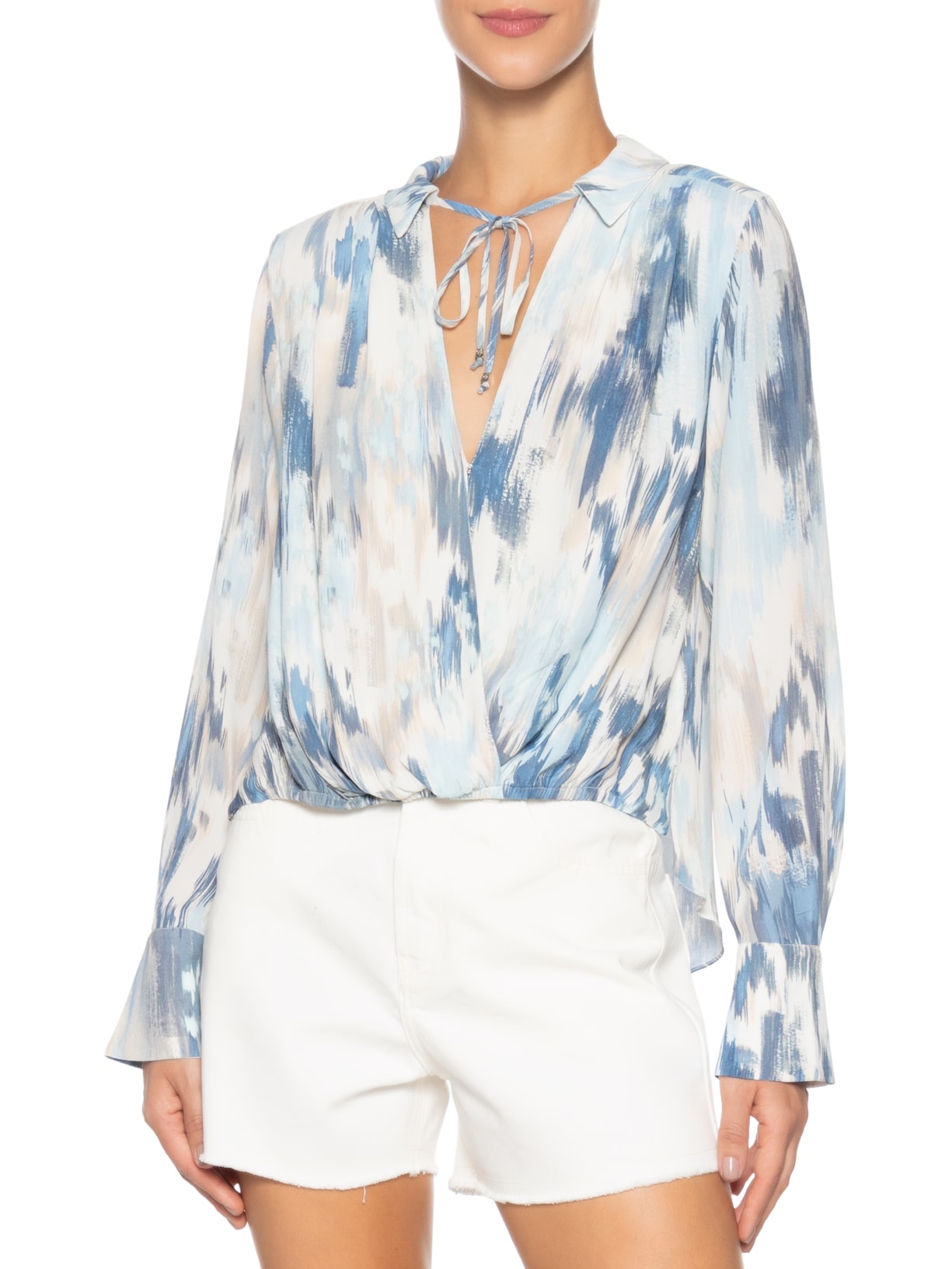 Blusa Feminina Dasha Azul Le Lis