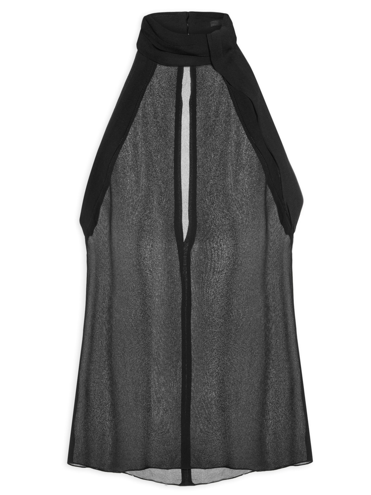 Blusa Feminina De Gola Marcela - Preto