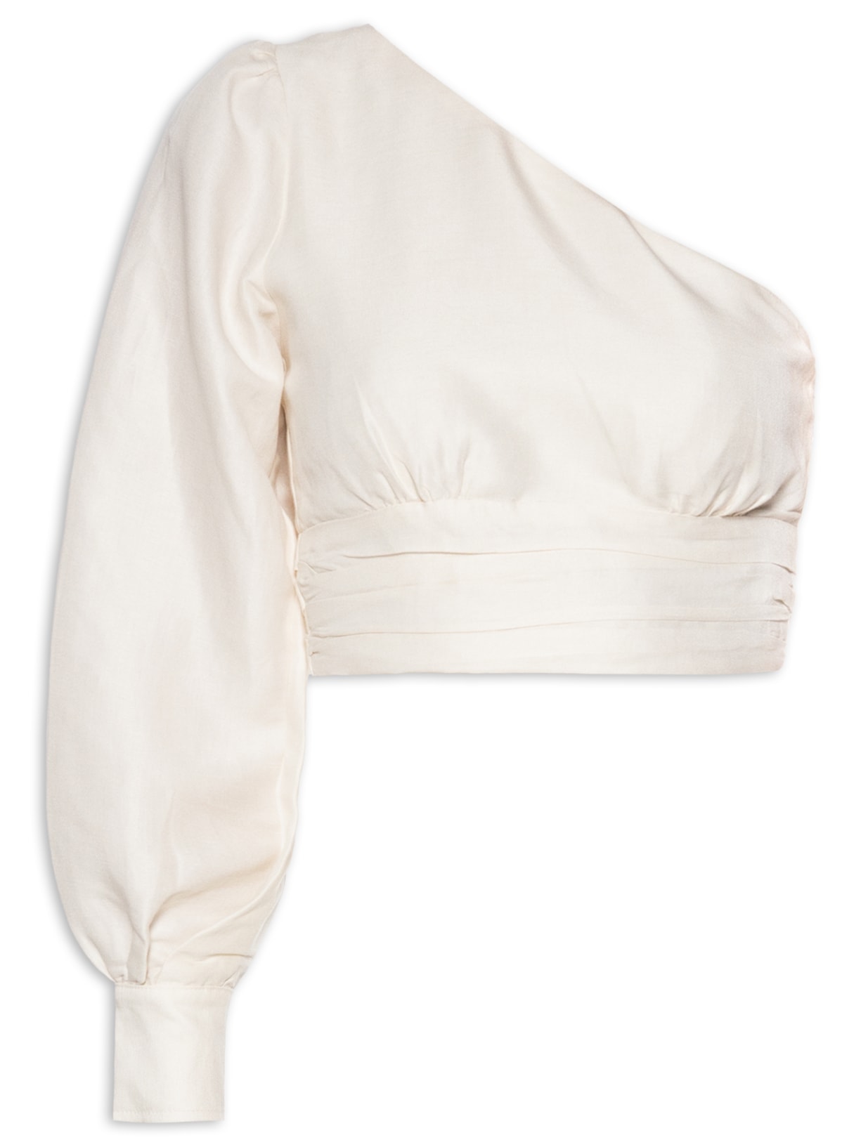 Blusa Feminina De Um Ombro Só - Branco