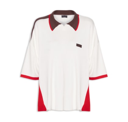 Blusa Feminina Debora Tricot - Off White