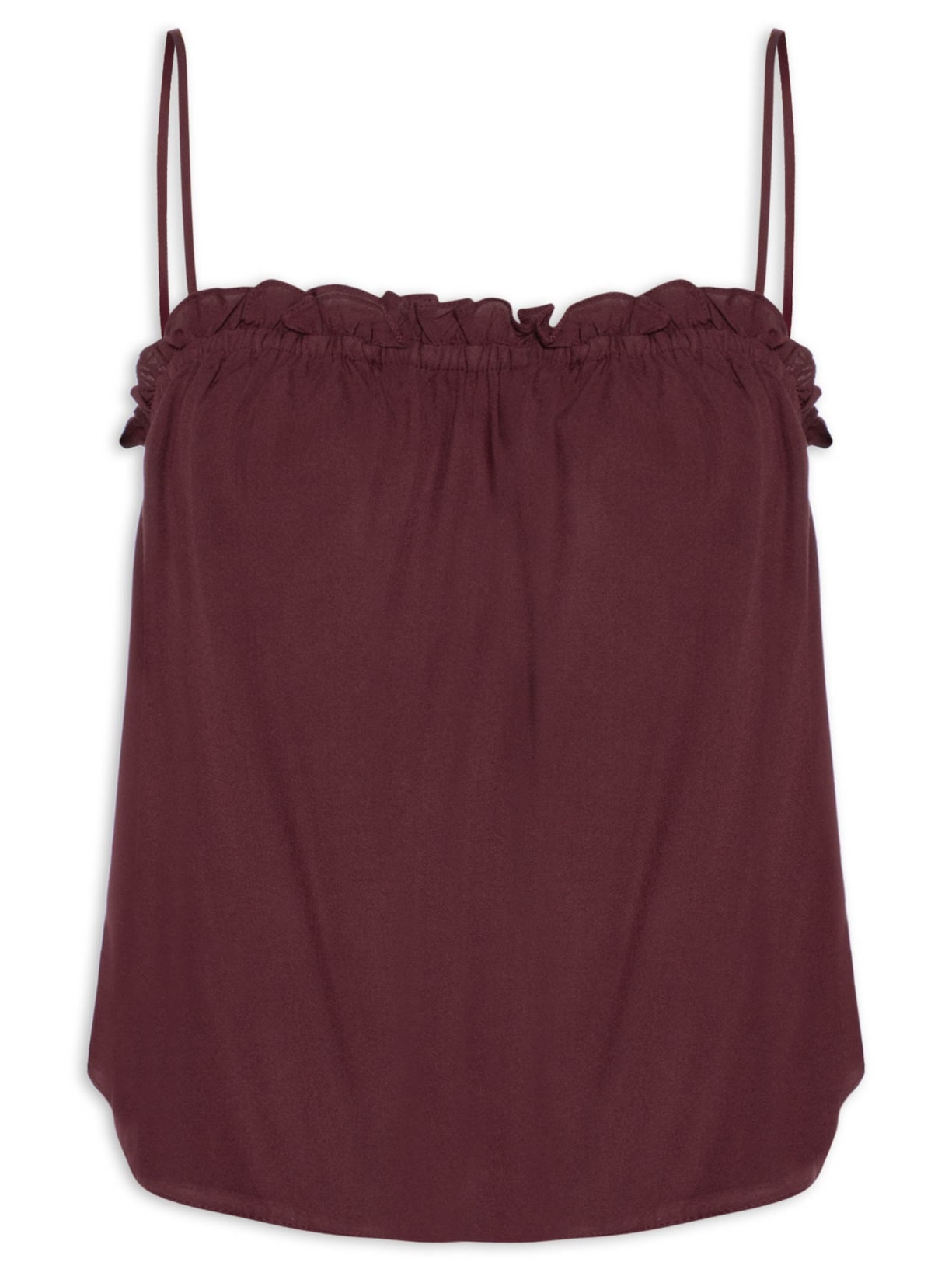 Blusa Feminina Decote Babadinho Marrom Dress To