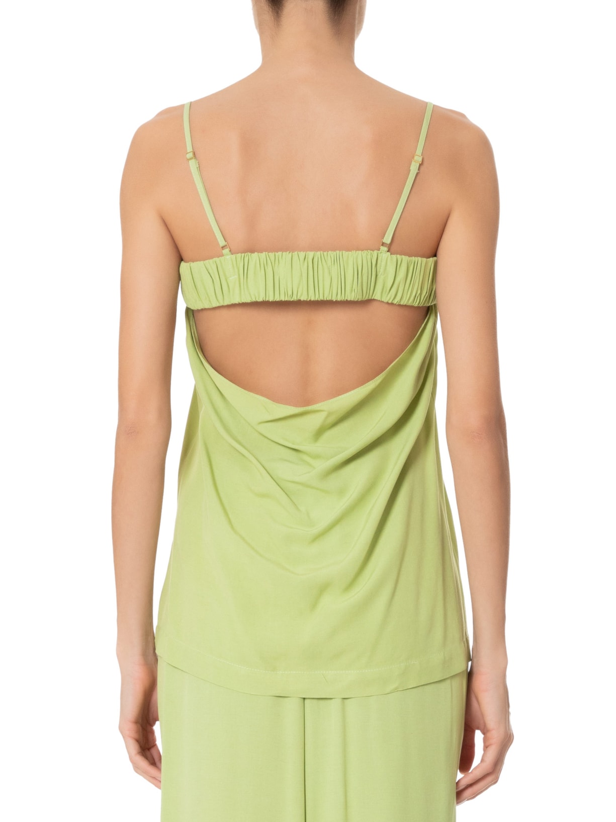 Blusa Feminina Decote Costa Degagê Verde Dress To