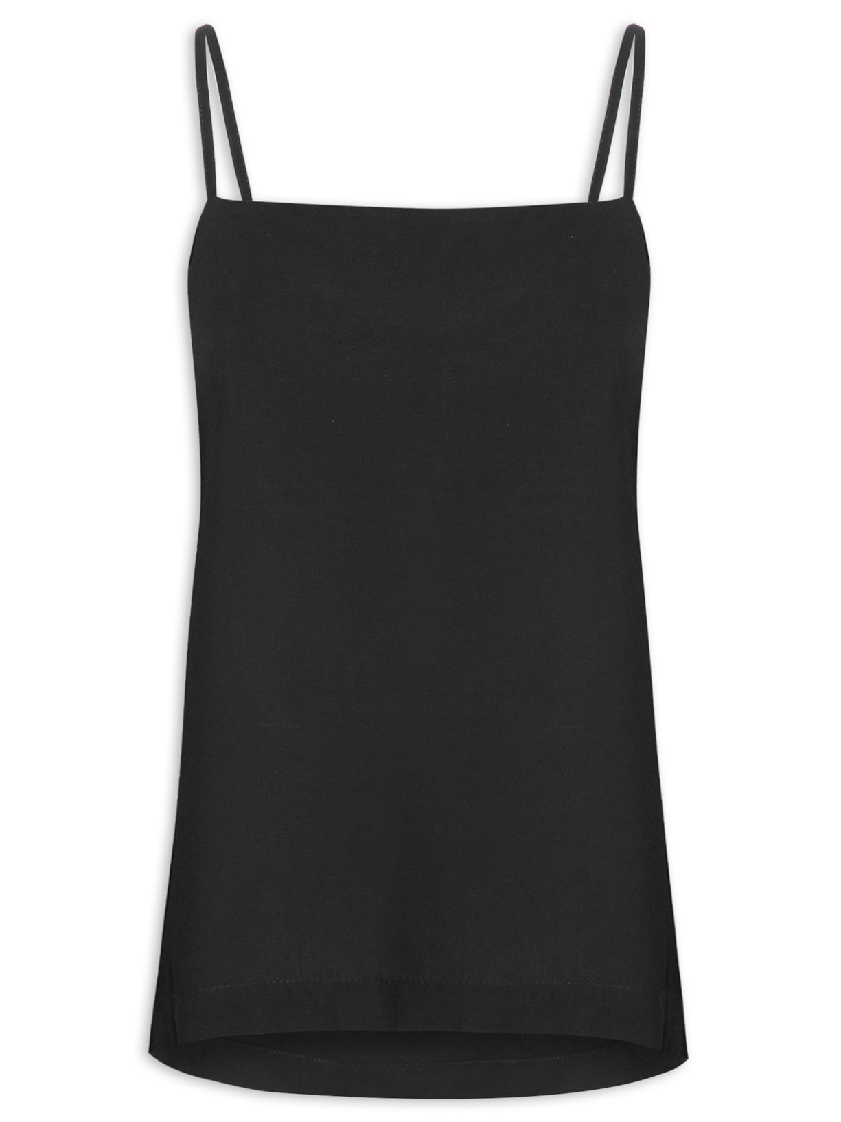 Blusa Feminina Decote Costas Degage - Preto