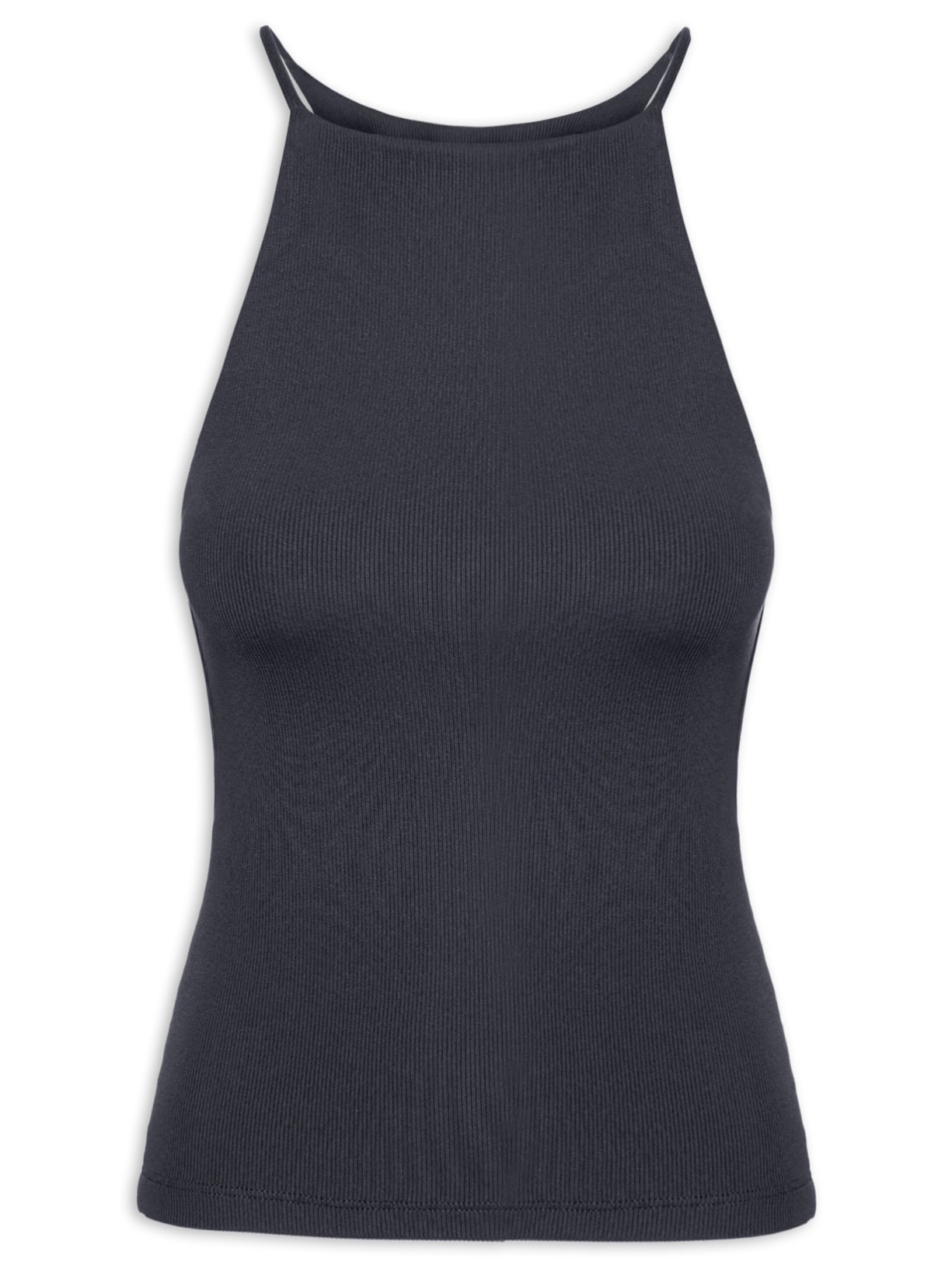 Blusa Feminina Decote Halter - Preto
