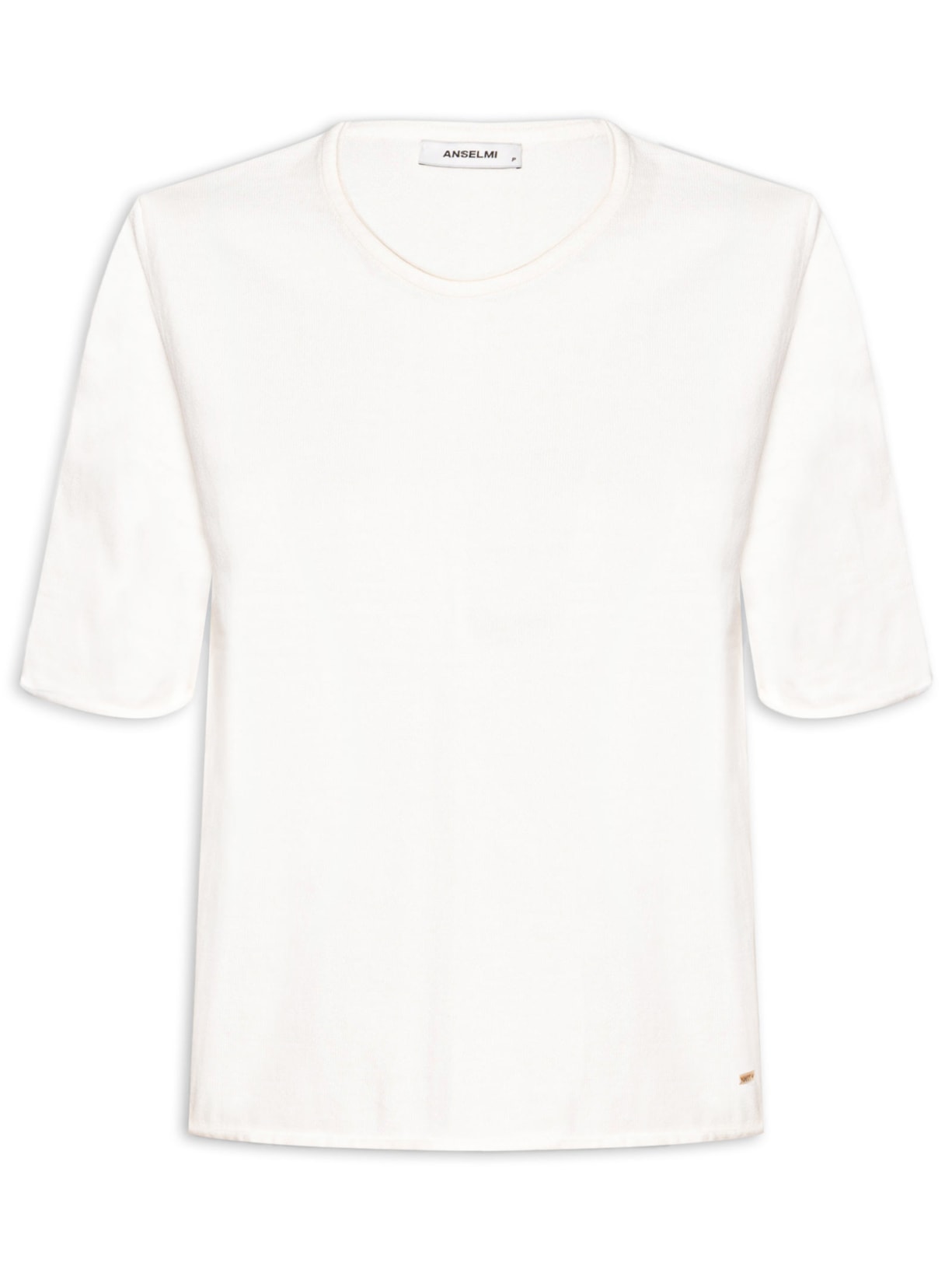 Blusa Feminina Decote Redondo - Branco