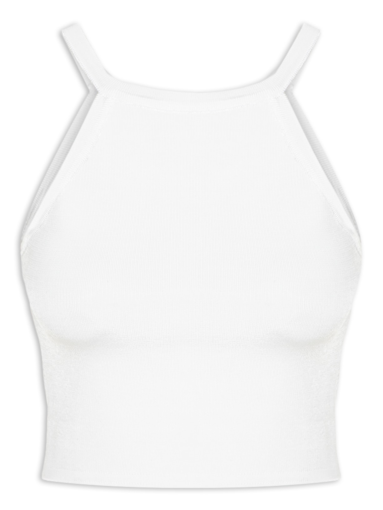 Blusa Feminina Decote Trapézio - Branco