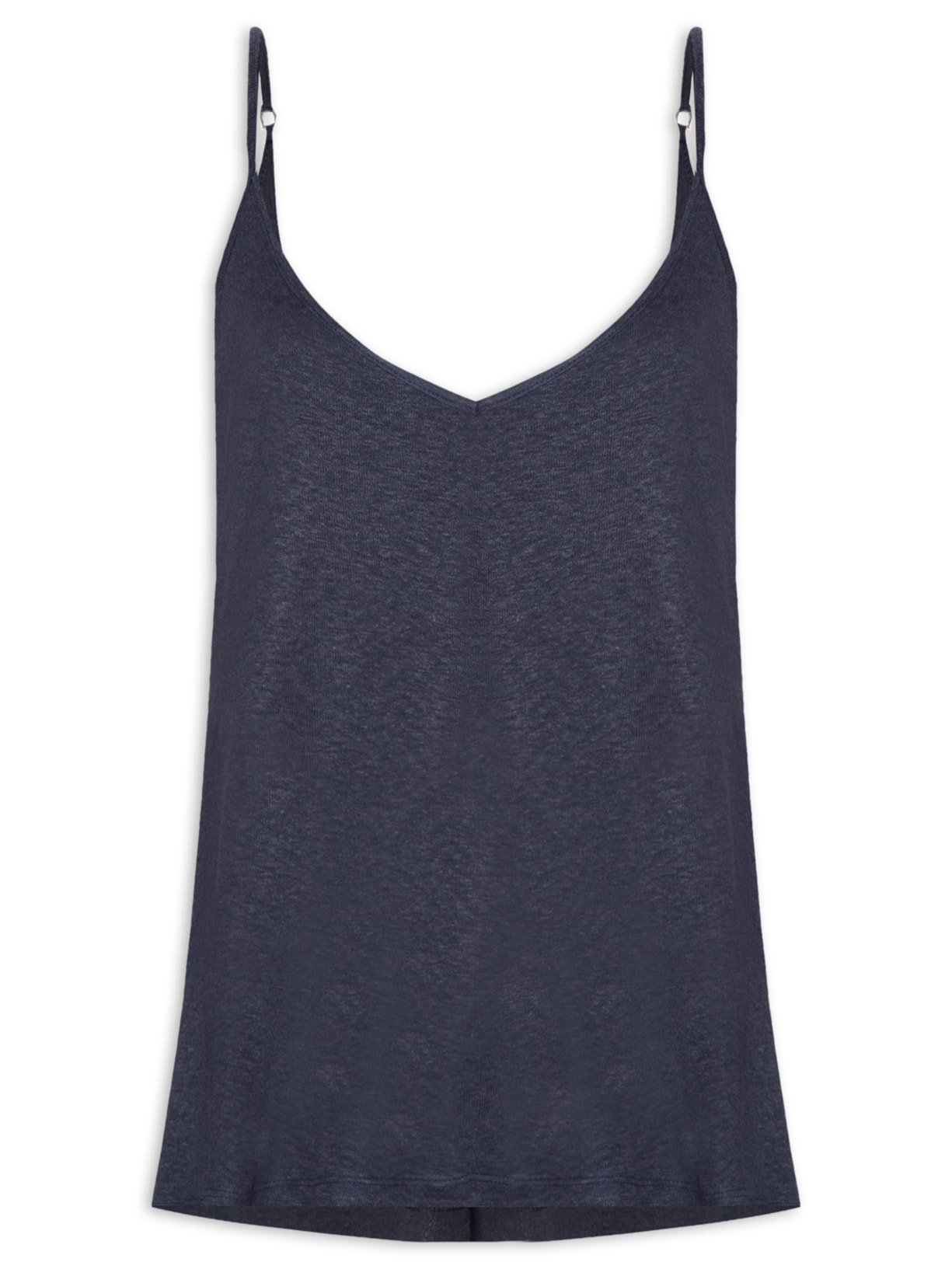 Blusa Feminina Decote V - Azul