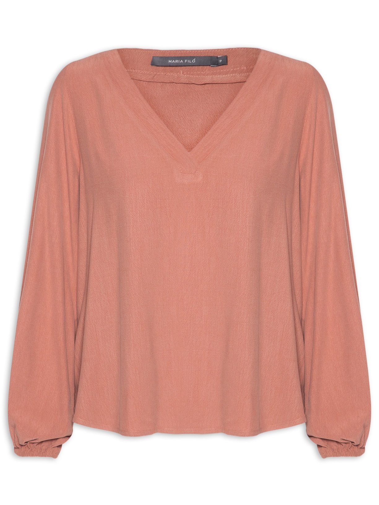 Blusa Feminina Decote V - Rosa