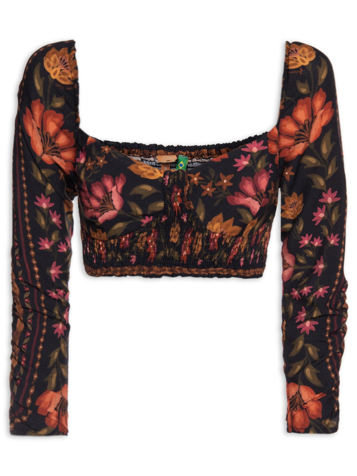 Blusa Feminina Delicadeza De Arara - Preto