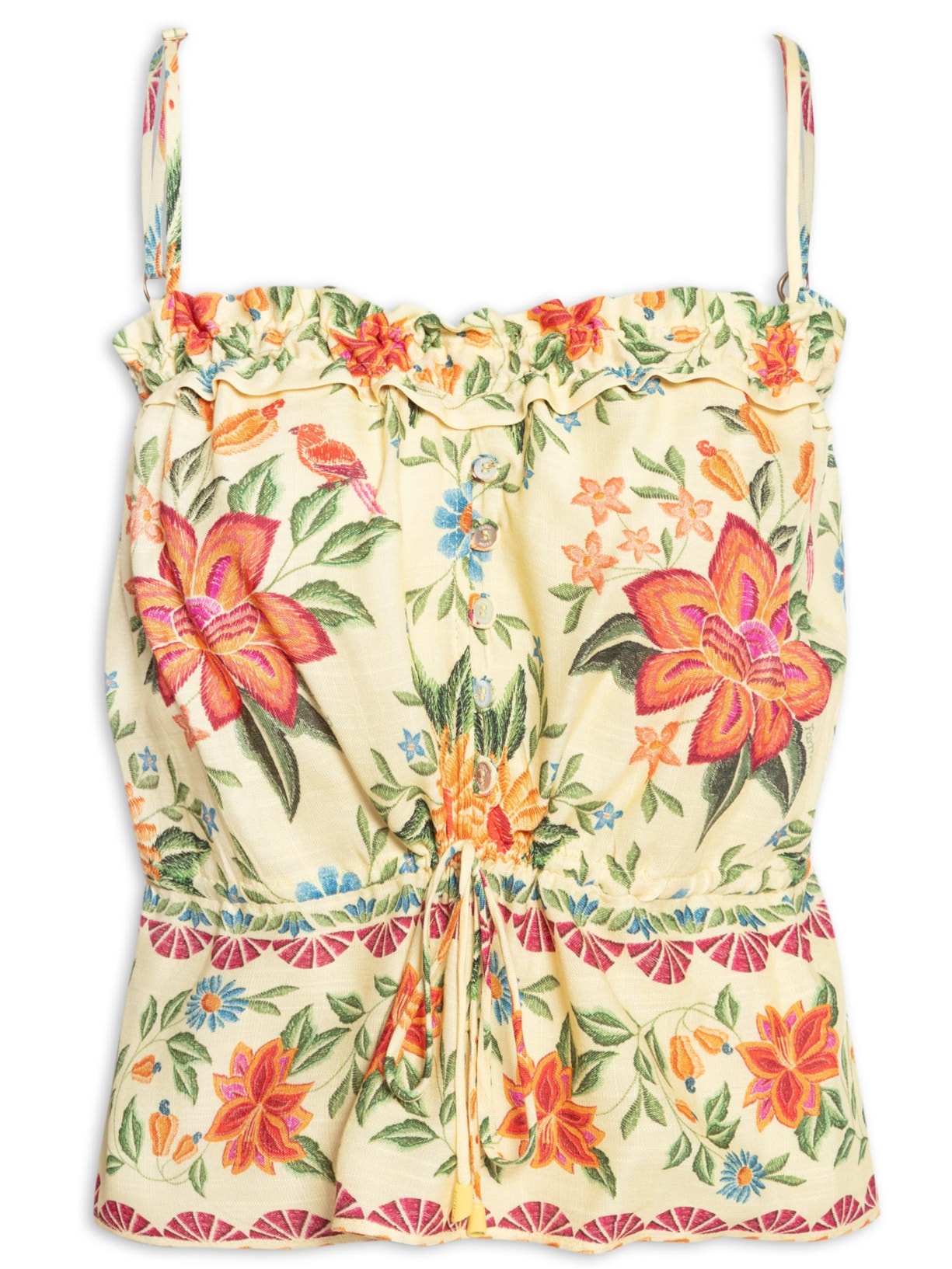 Blusa Feminina Delicadeza Em Flor - Amarelo