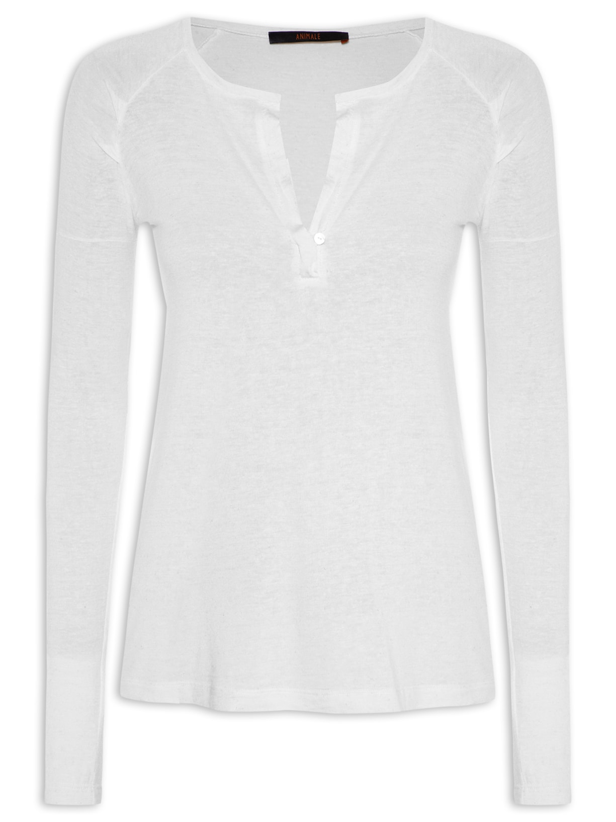 Blusa Feminina Desconstruída Basic - Branco