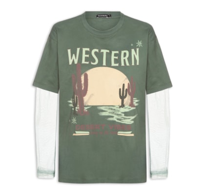 Blusa Feminina Desert Vibes II - Verde
