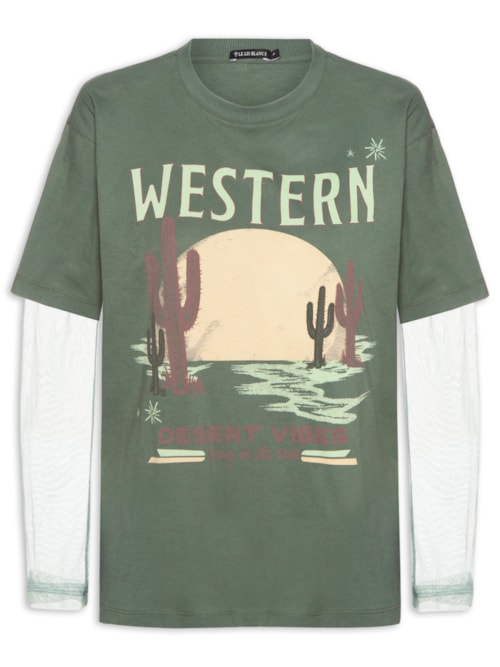 Blusa Feminina Desert Vibes II - Verde