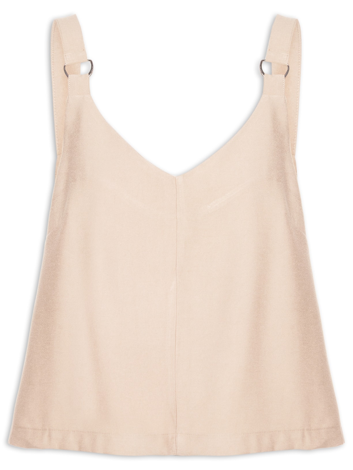 Blusa Feminina Detalhe Alça - Bege