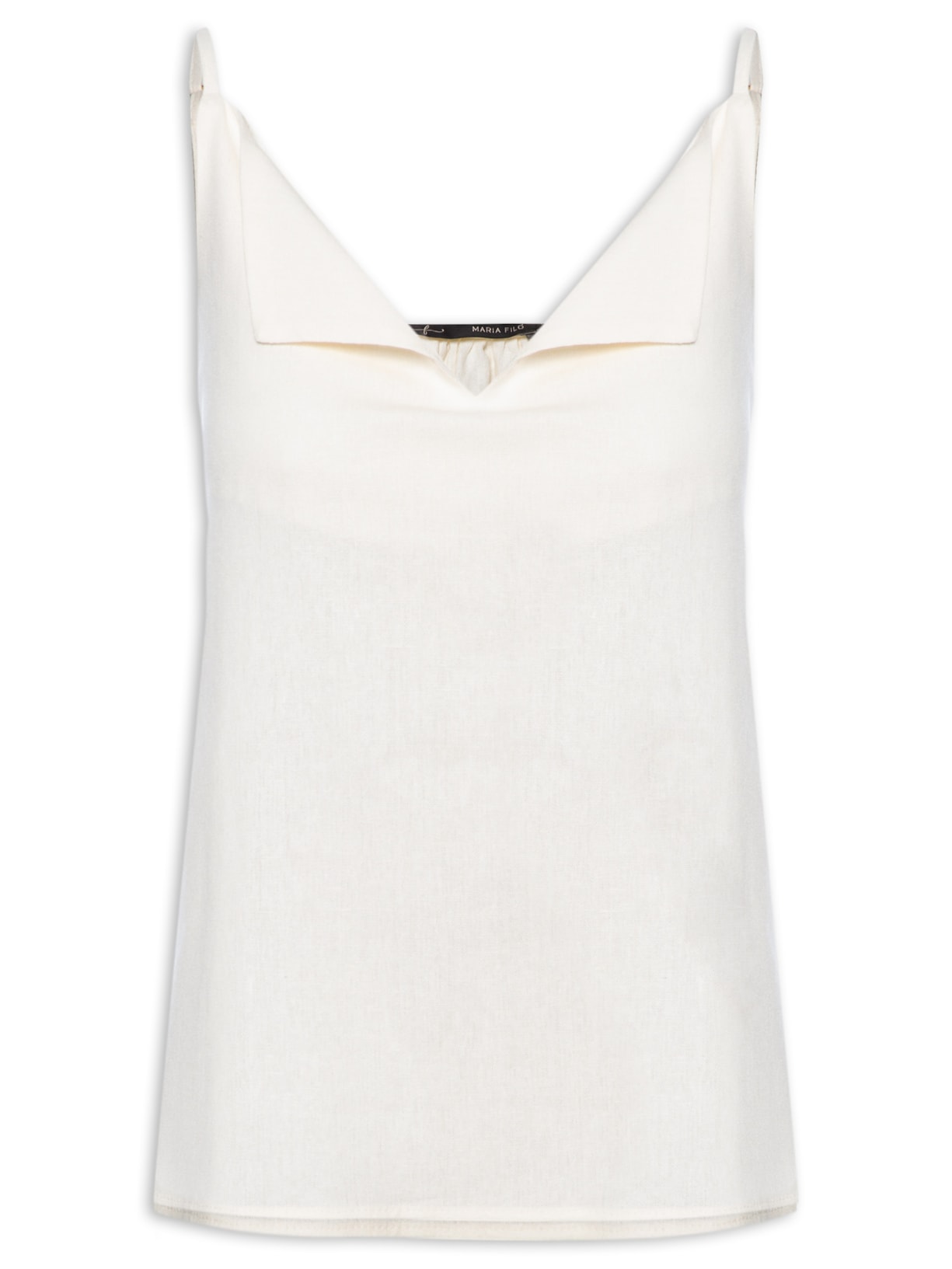 Blusa Feminina Detalhe Lateral - Off White