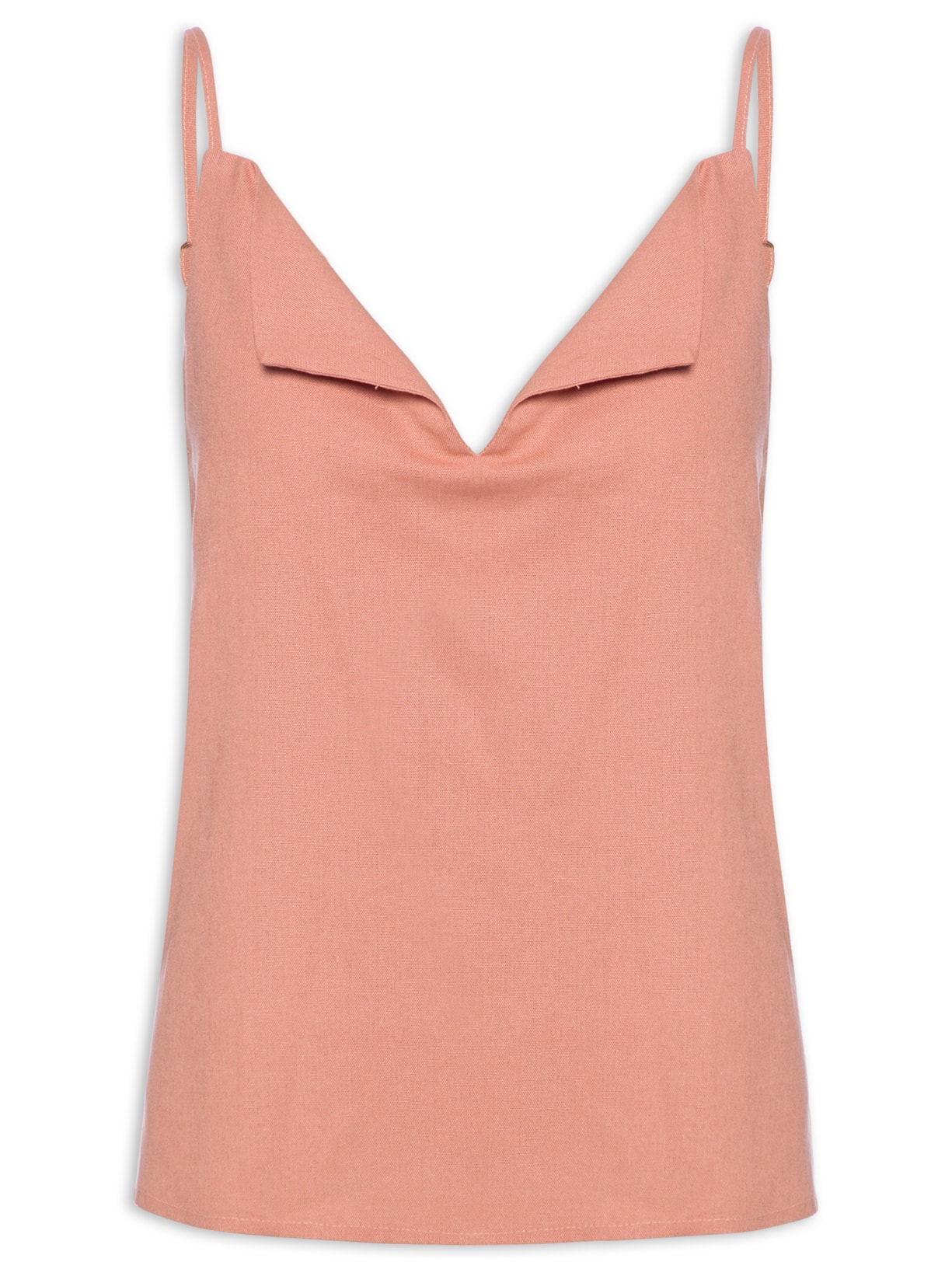 Blusa Feminina Detalhe Lateral - Rosa