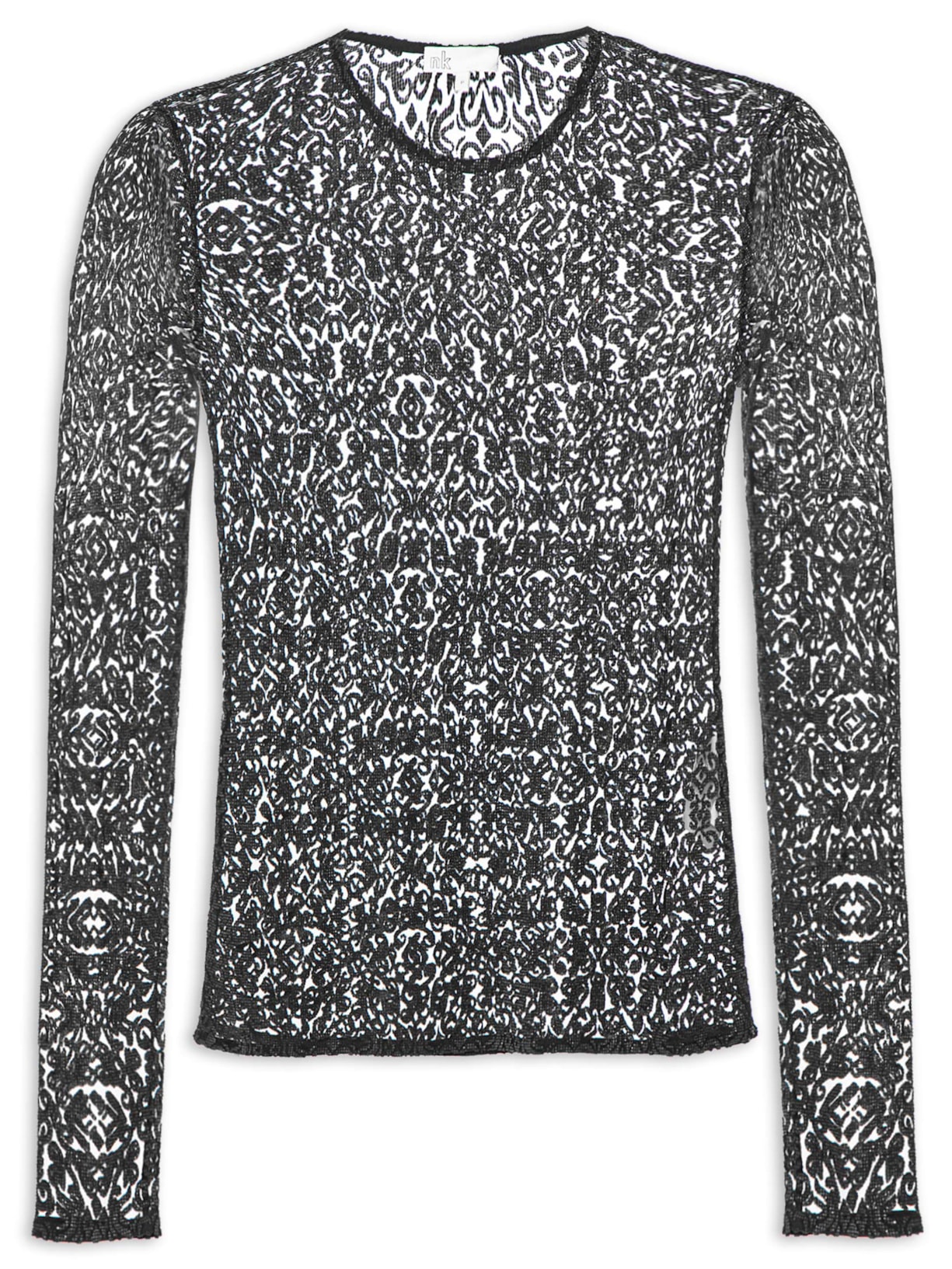 Blusa Feminina Devore Lira - Preto