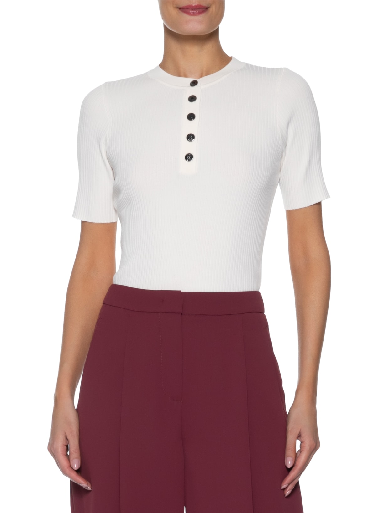 Blusa Feminina Dinora Branco Le Lis