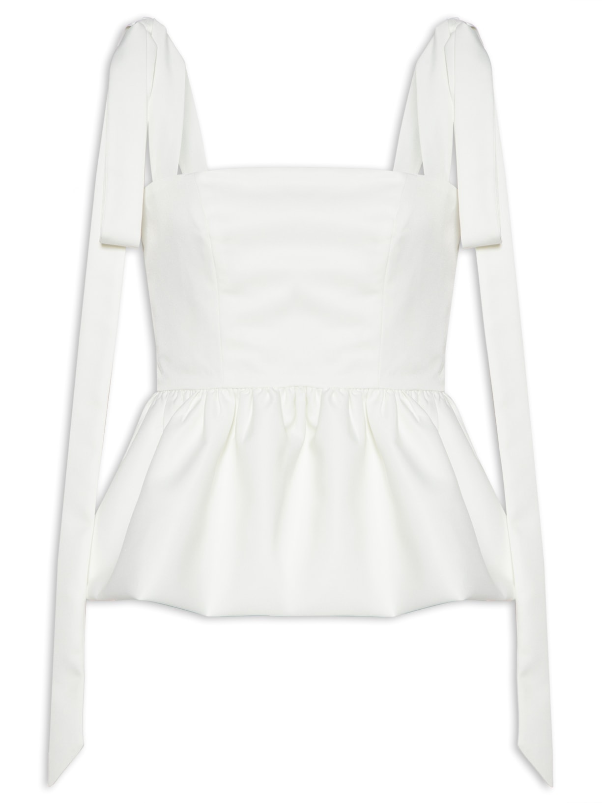Blusa Feminina Dois Laços - Branco