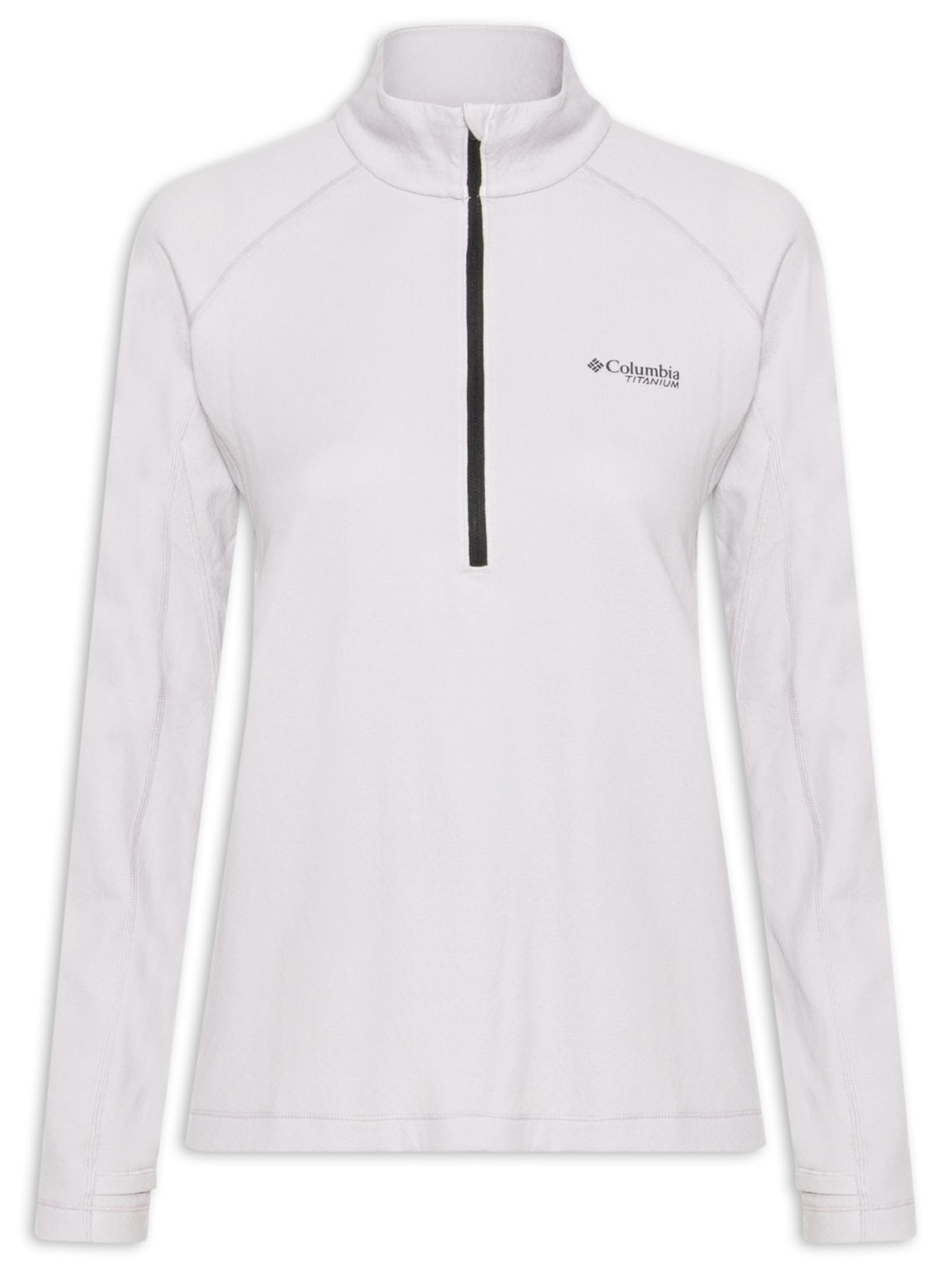 Blusa Feminina Driventure™ Half Zíper Roxo Columbia