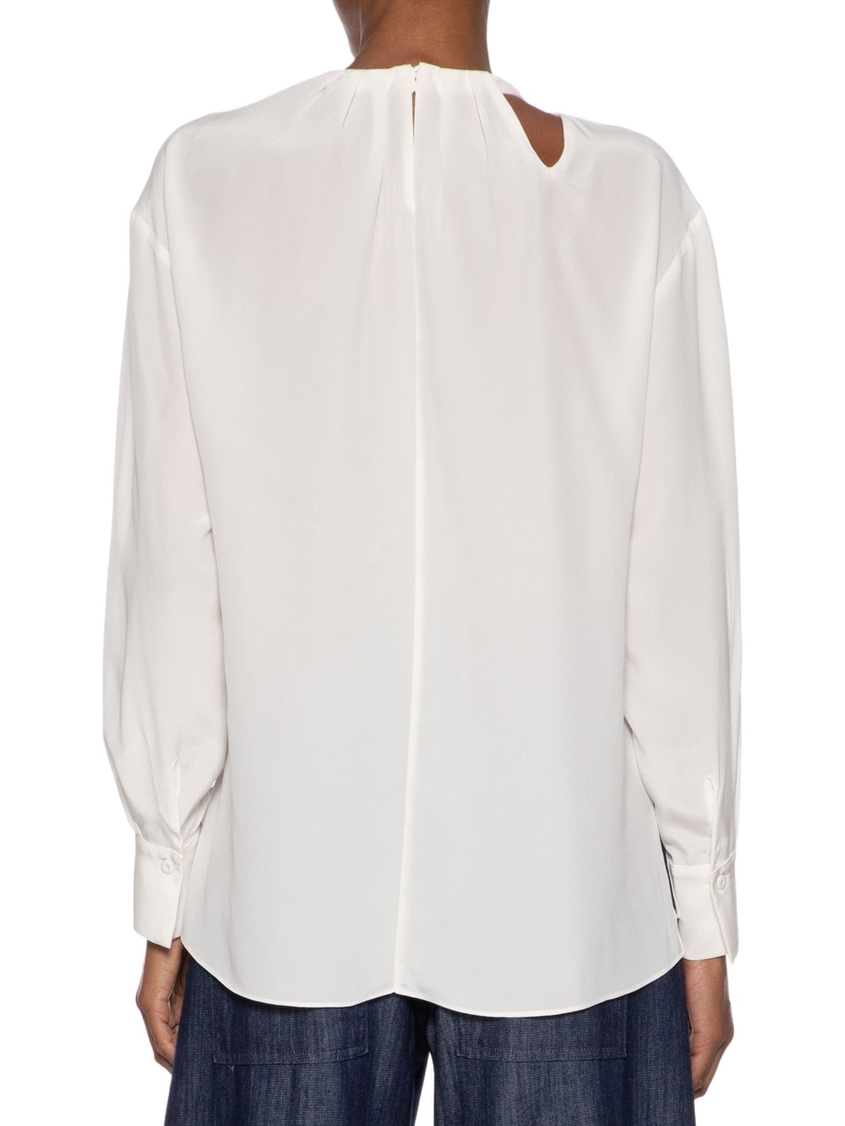 Blusa Feminina Duda Seda  Branco Le Lis