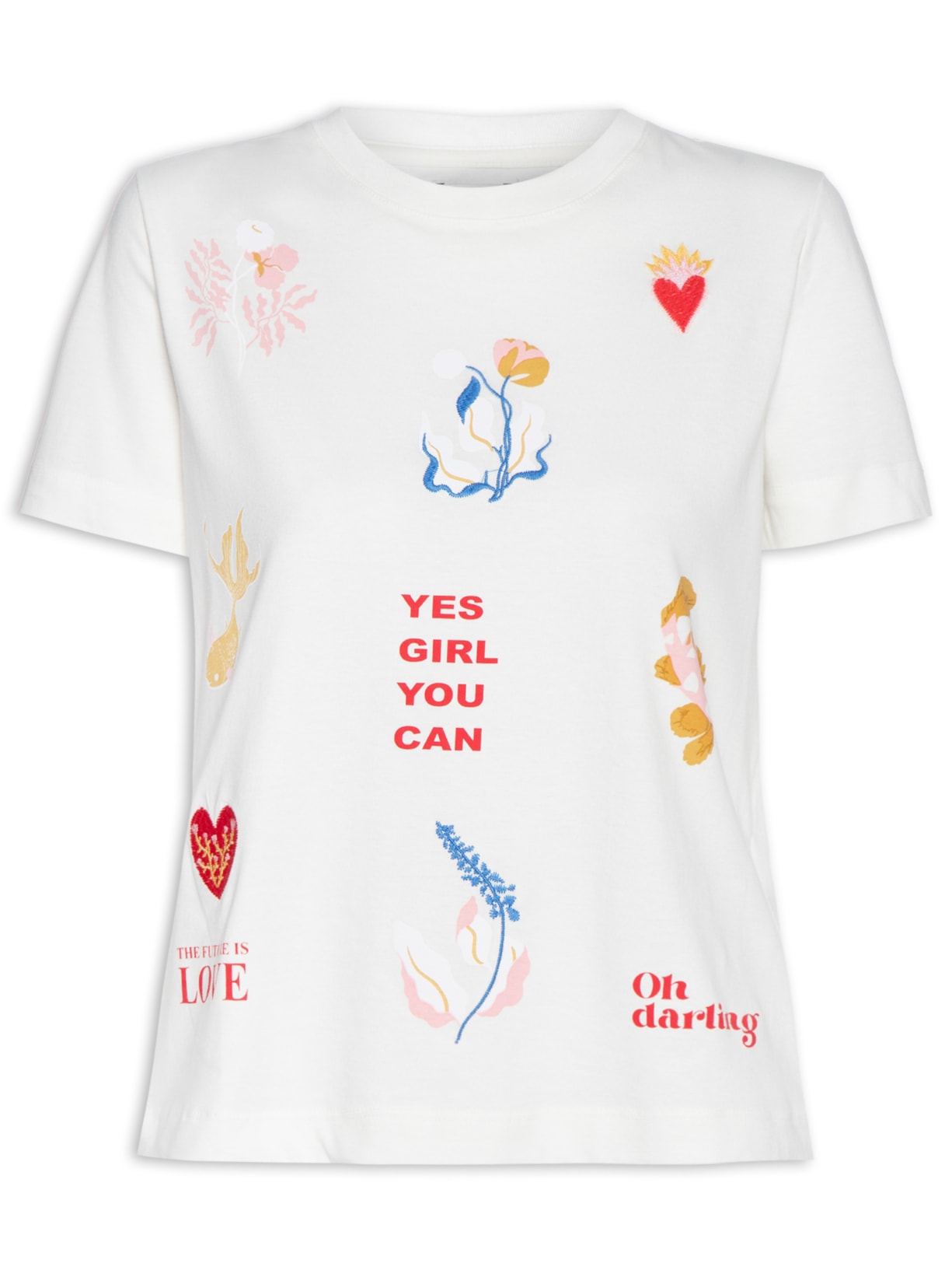 Blusa Feminina Elementos Darling - Off White