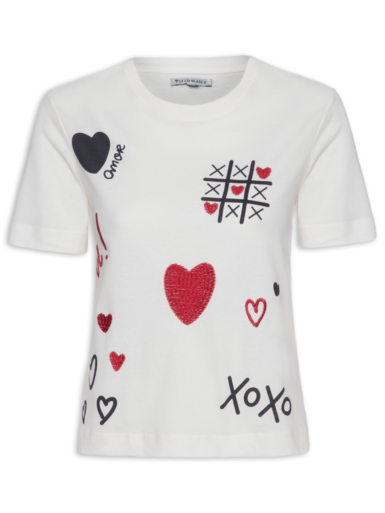 Blusa Feminina Elementos Mães - Branco