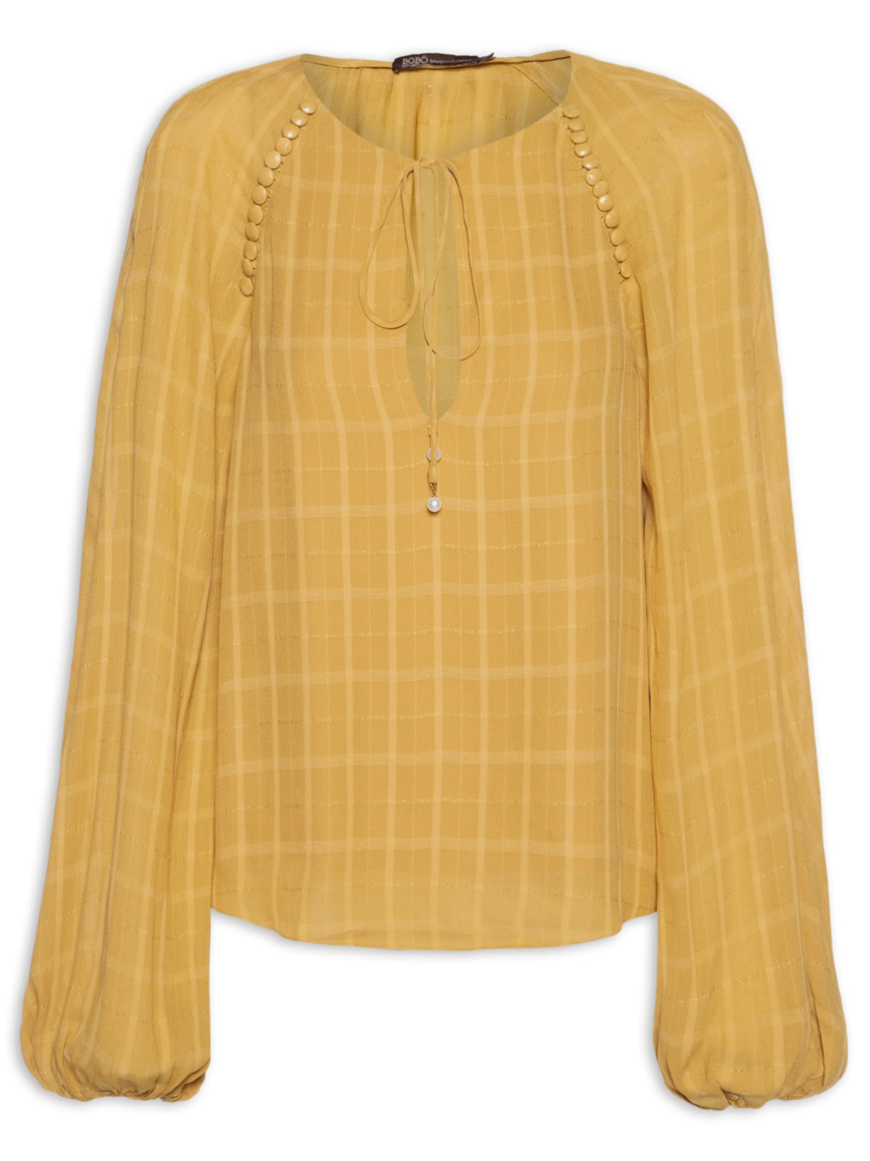 Blusa Feminina Elise Amarelo Bo.bô
