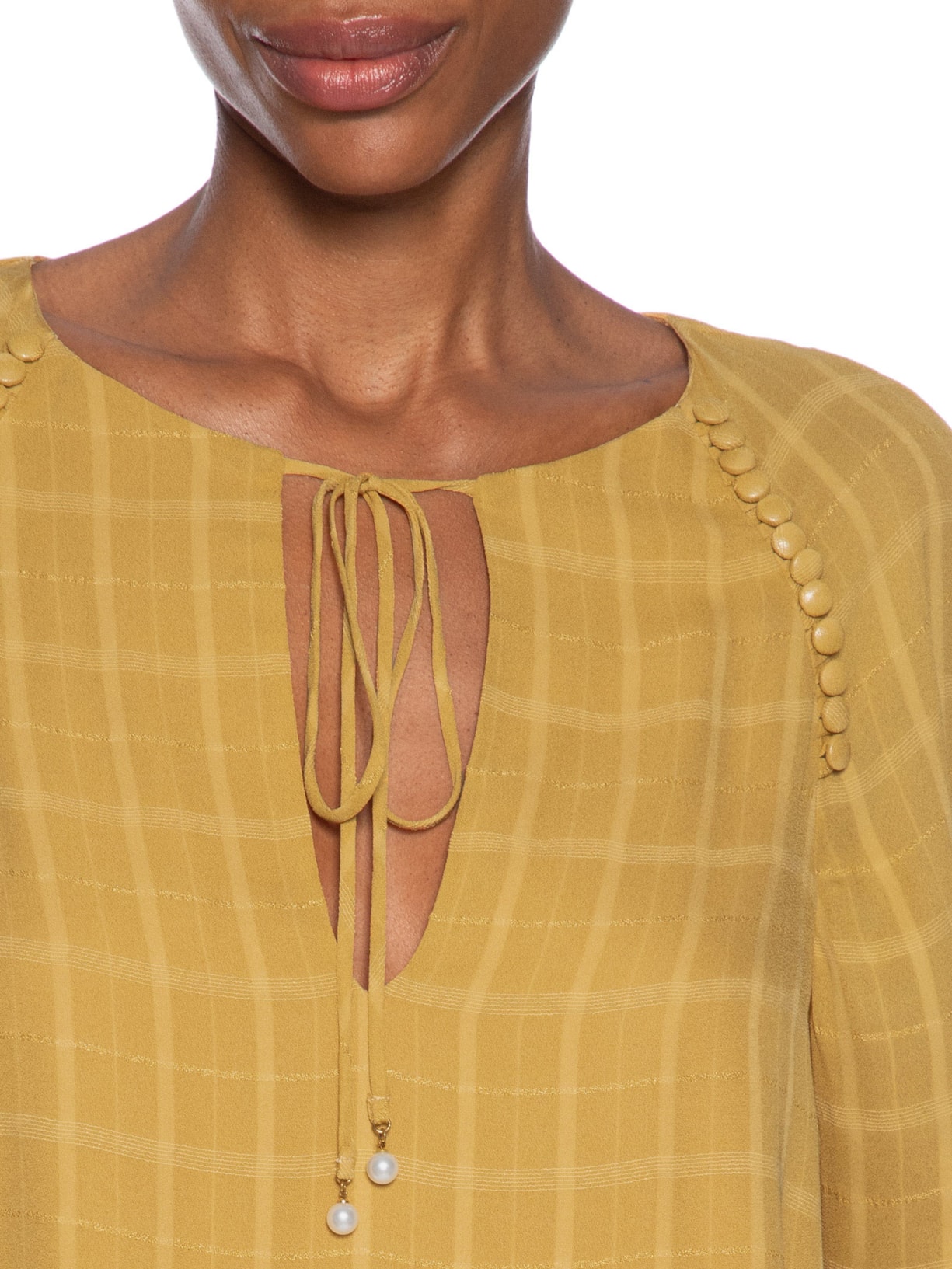Blusa Feminina Elise Amarelo Bo.bô