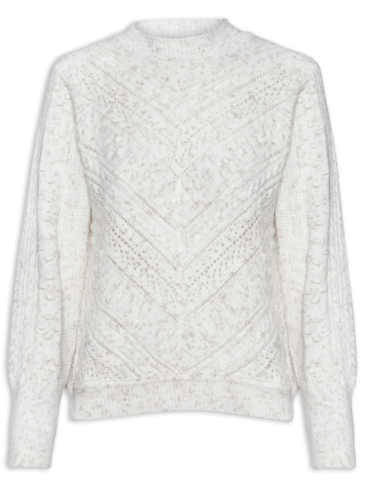 Blusa Feminina Ellen Off White Le Lis