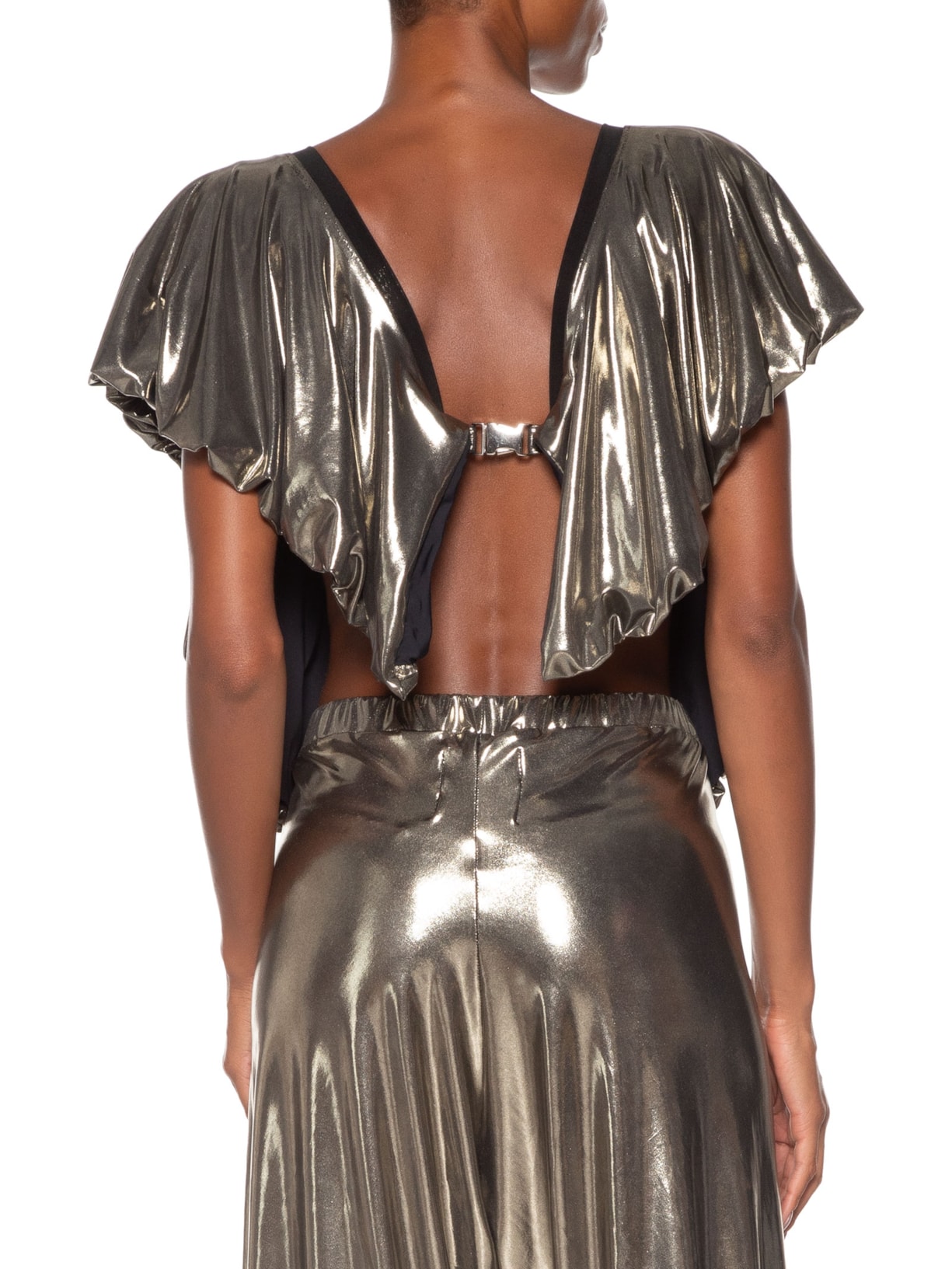 Blusa Feminina Elza Prateado Carnavália