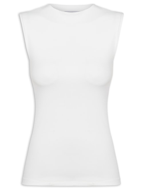 Blusa Feminina Em Malha - Off white