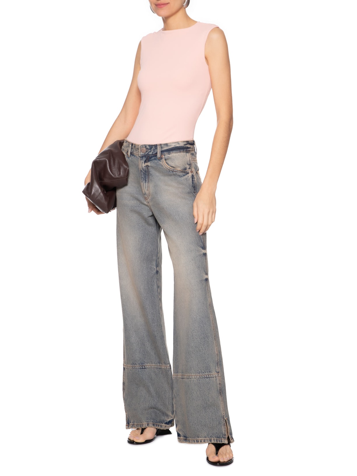 Blusa Feminina Em Malha Rosa Market 33