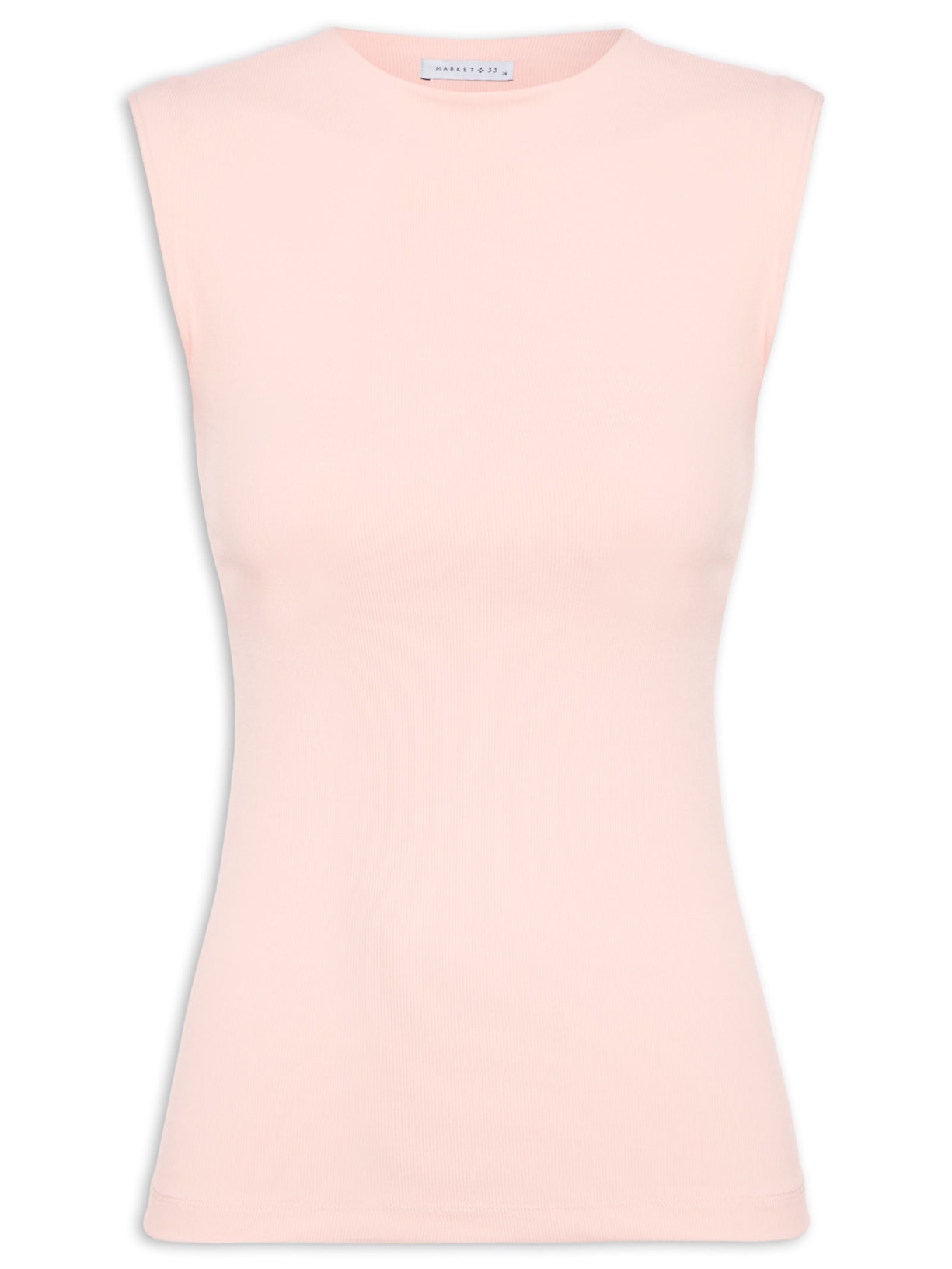 Blusa Feminina Em Malha Rosa Market 33