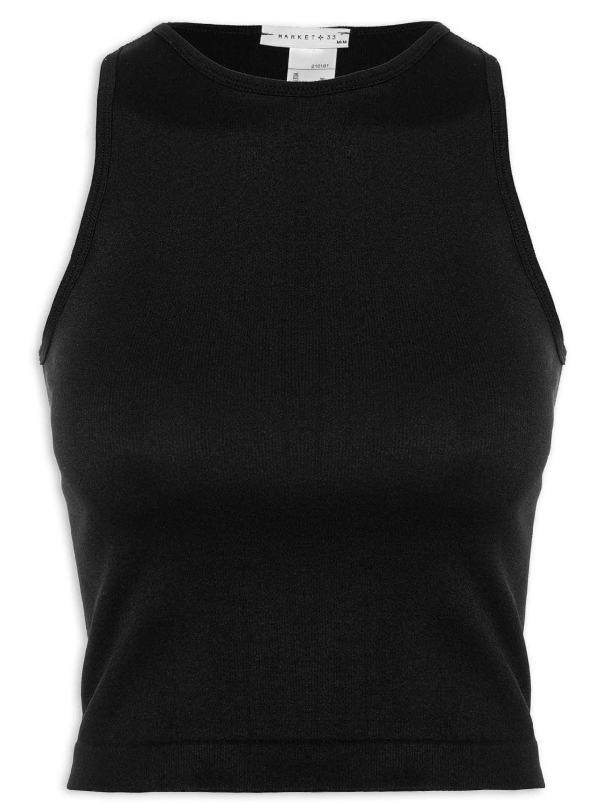 Blusa Feminina Em Poliamida - Preto
