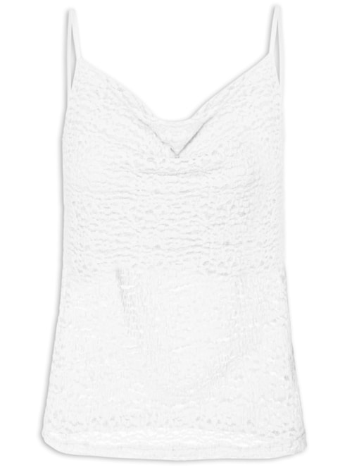 Blusa Feminina Em Renda - Branco