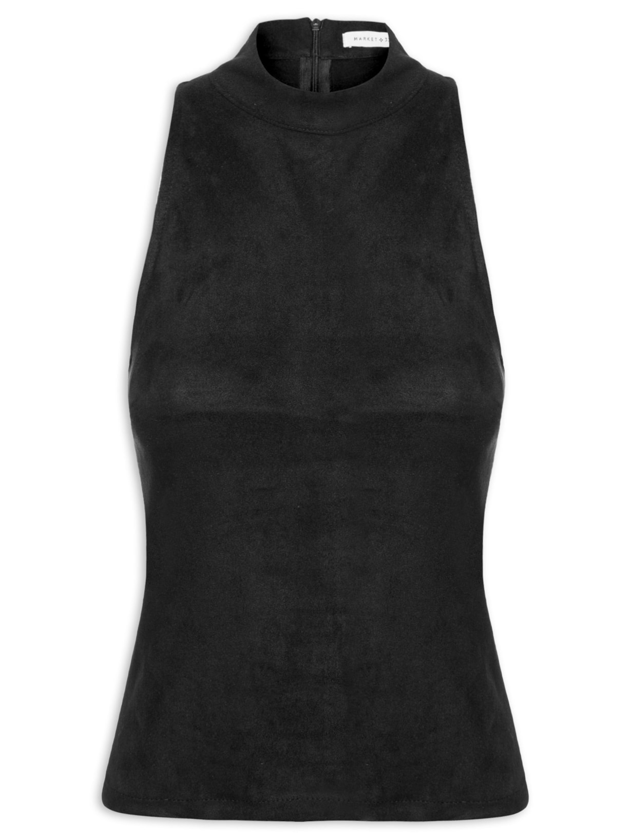 Blusa Feminina Em Suede - Preto