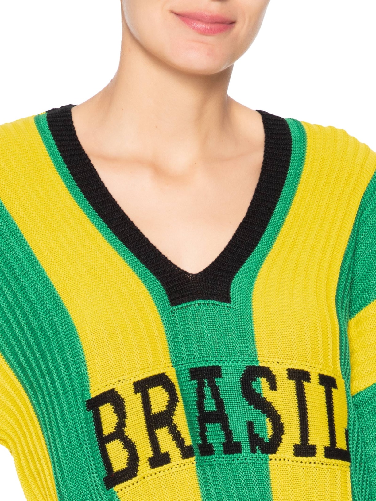 Blusa Feminina em Tricot Copa Brasil  Verde Market 33