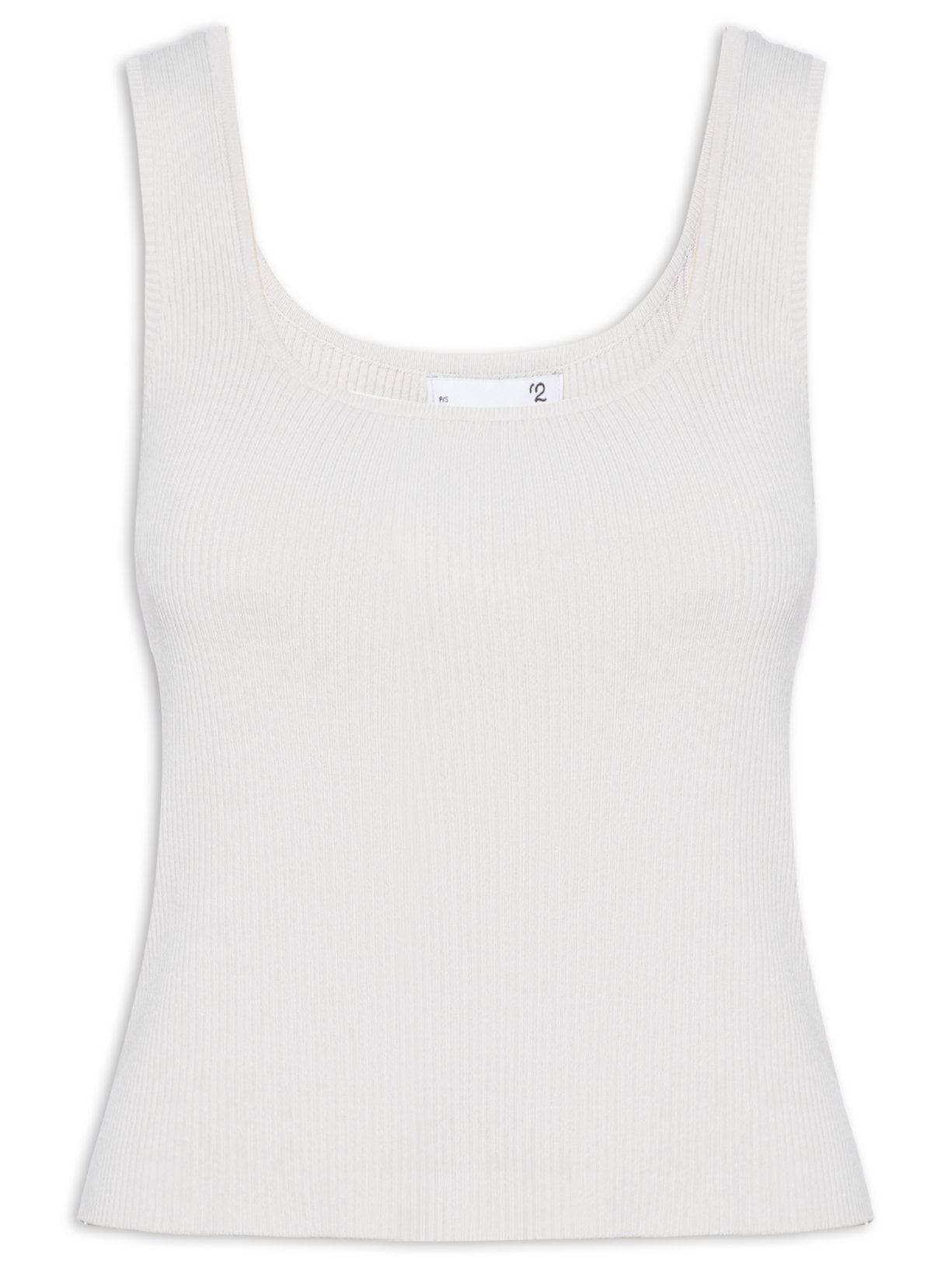 Blusa Feminina Em Tricot Gola Redonda - Cinza