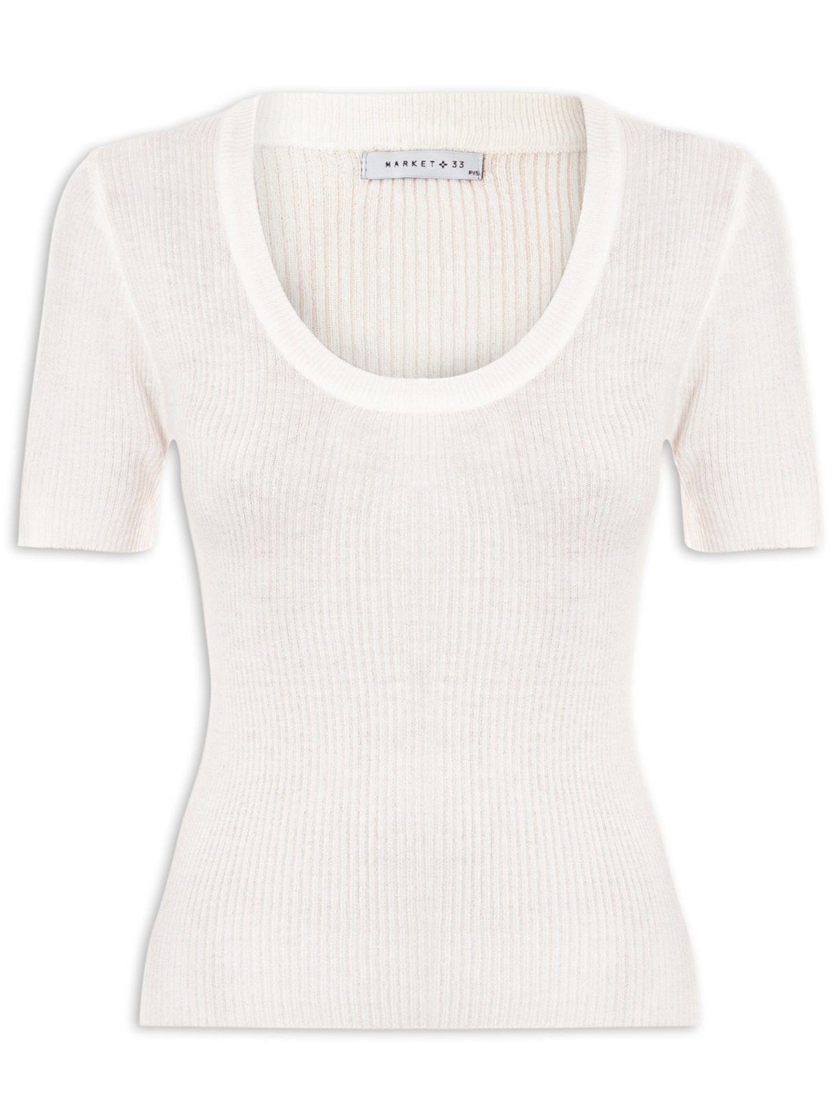Blusa Feminina Em Tricot - Off White