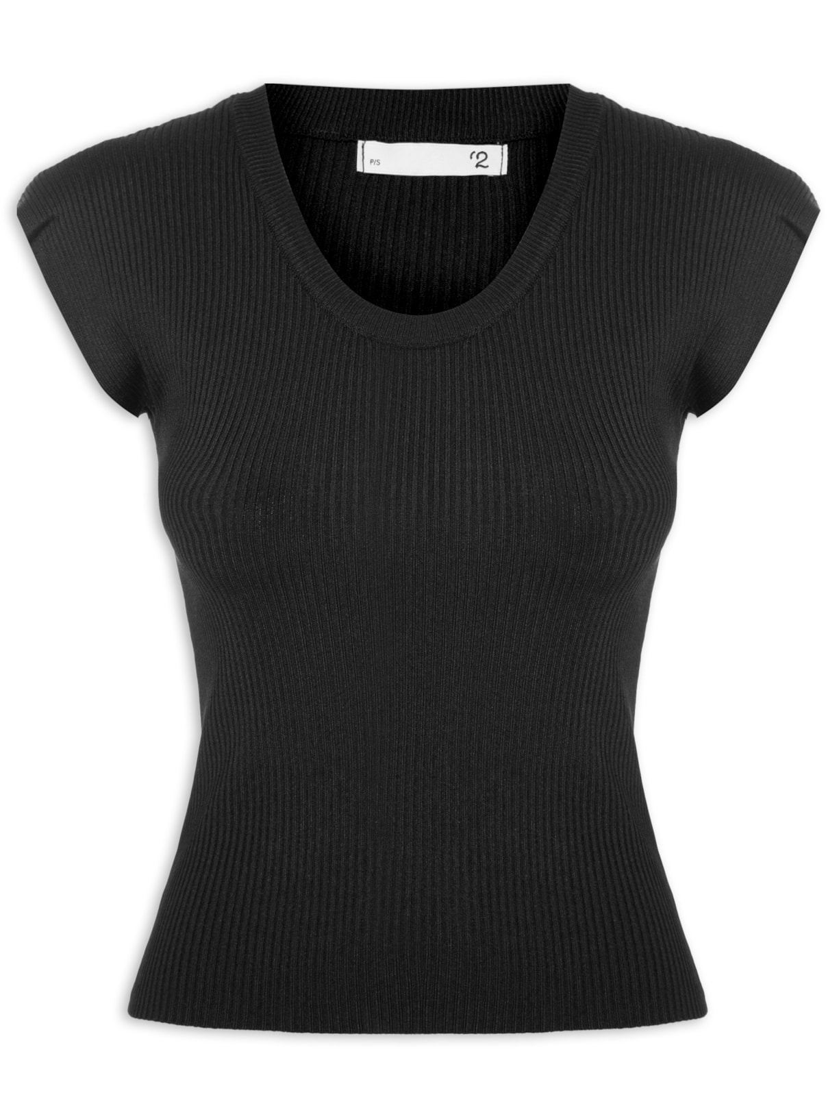 Blusa Feminina Em Tricot - Preto