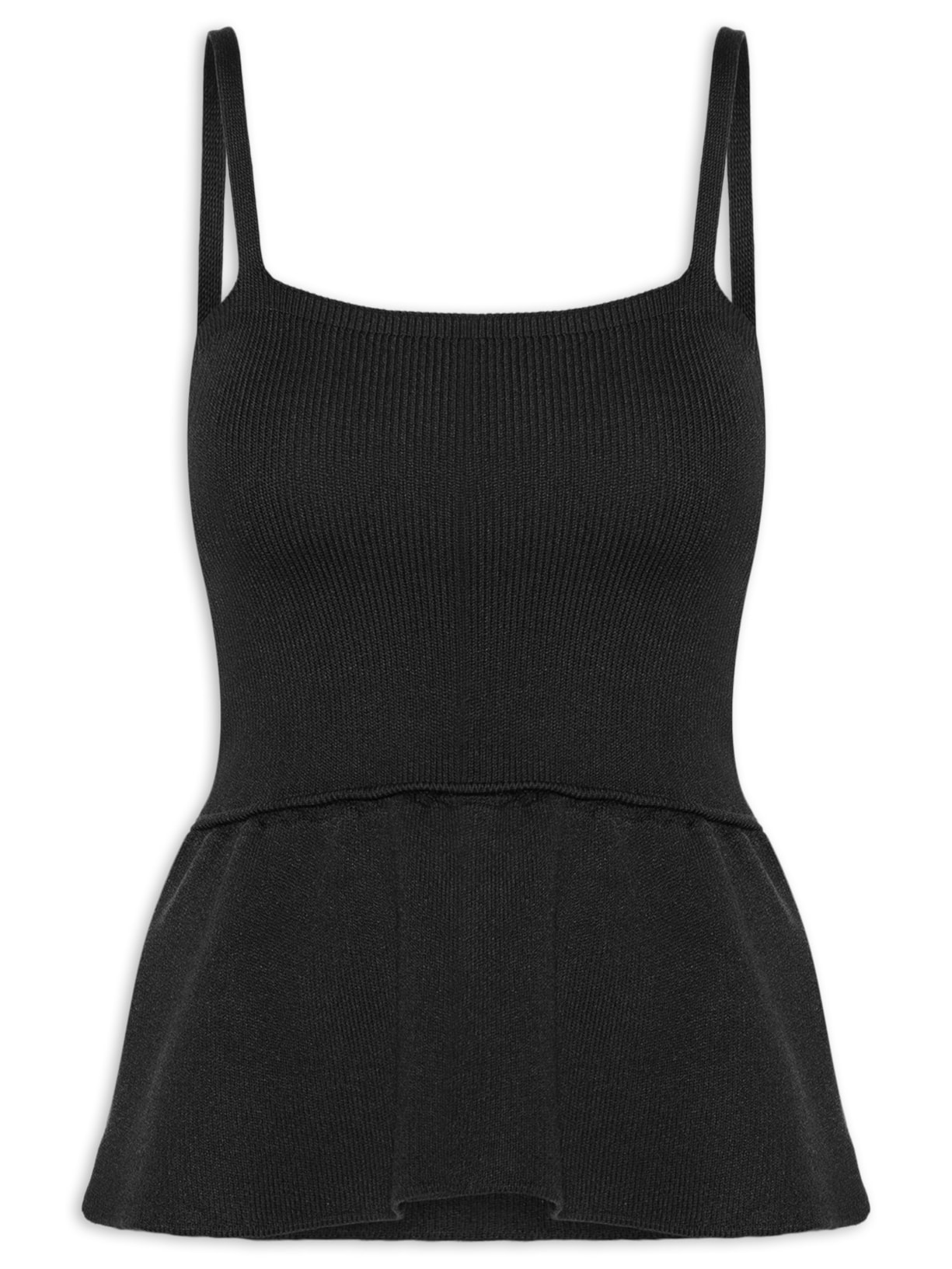 Blusa Feminina Em Tricot Preto Market 33