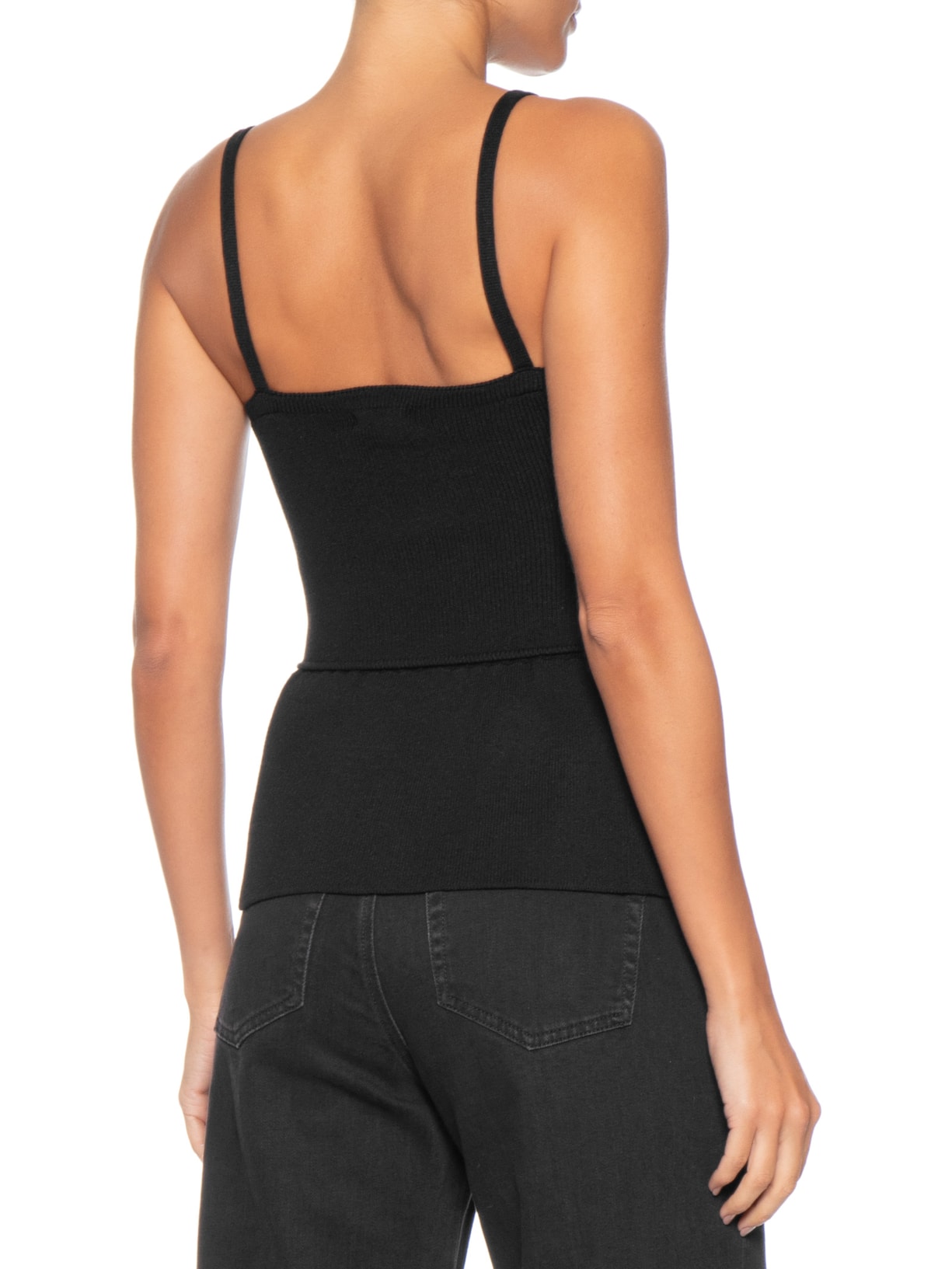 Blusa Feminina Em Tricot Preto Market 33