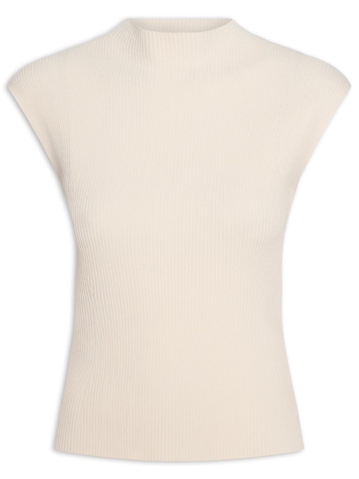 Blusa Feminina Em Tricot Texturizada - Bege