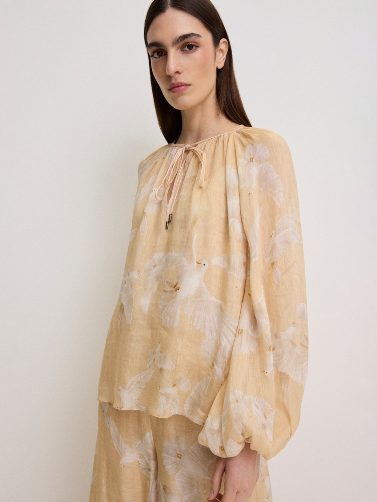 Blusa Feminina Espírito Santo I26 Bege Mixed