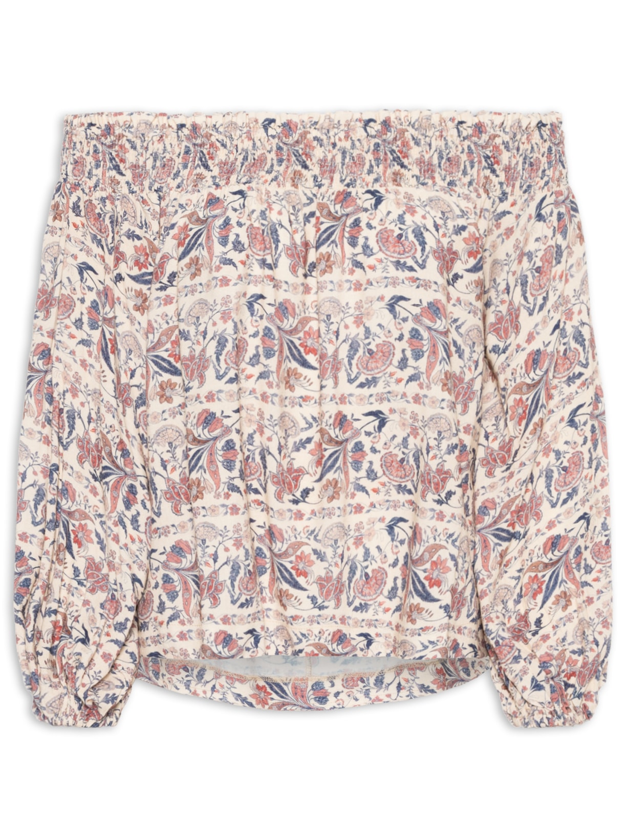 Blusa Feminina Estampa Bloom - Bege