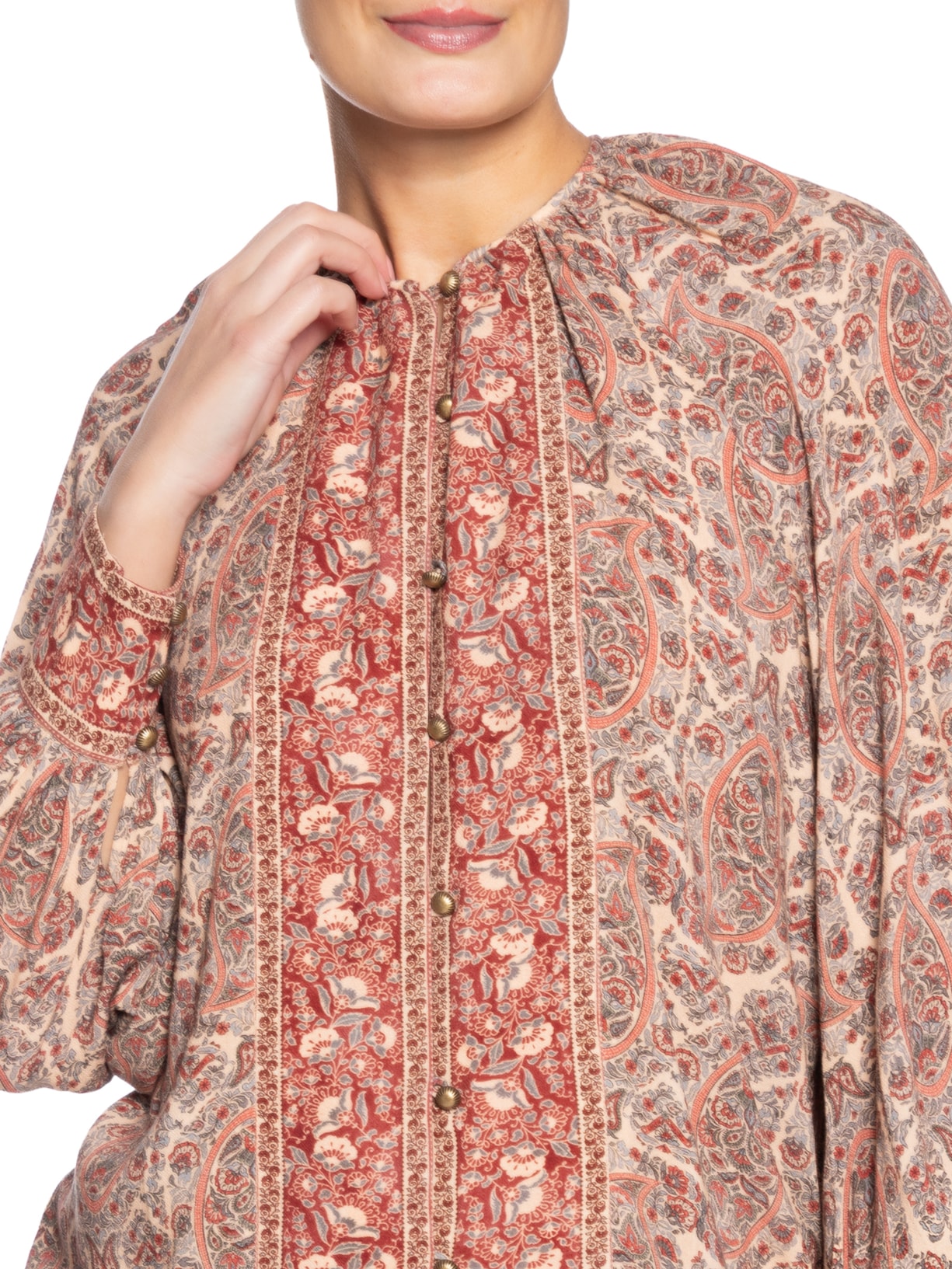 Blusa Feminina Estampa Charm Rosa Maria Filó