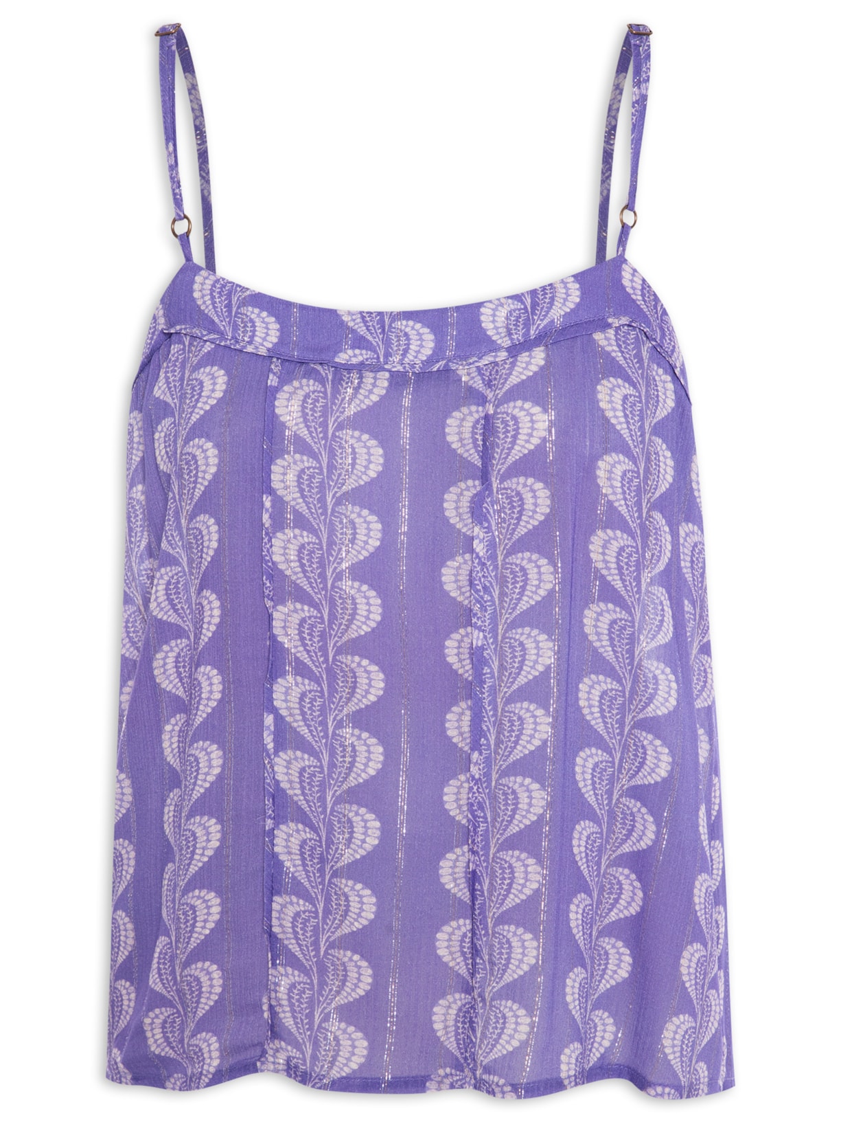 Blusa Feminina Estampa Curvas - Lilás