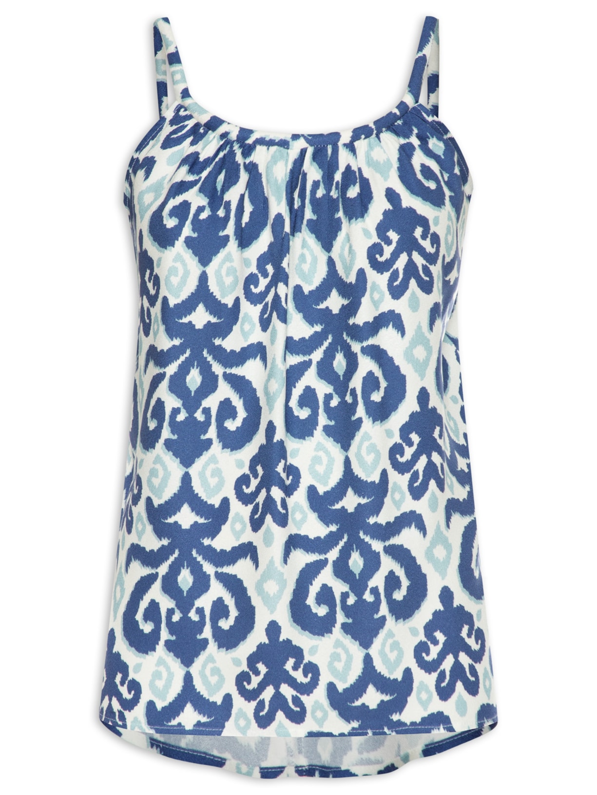 Blusa Feminina Estampa Enseada - Azul