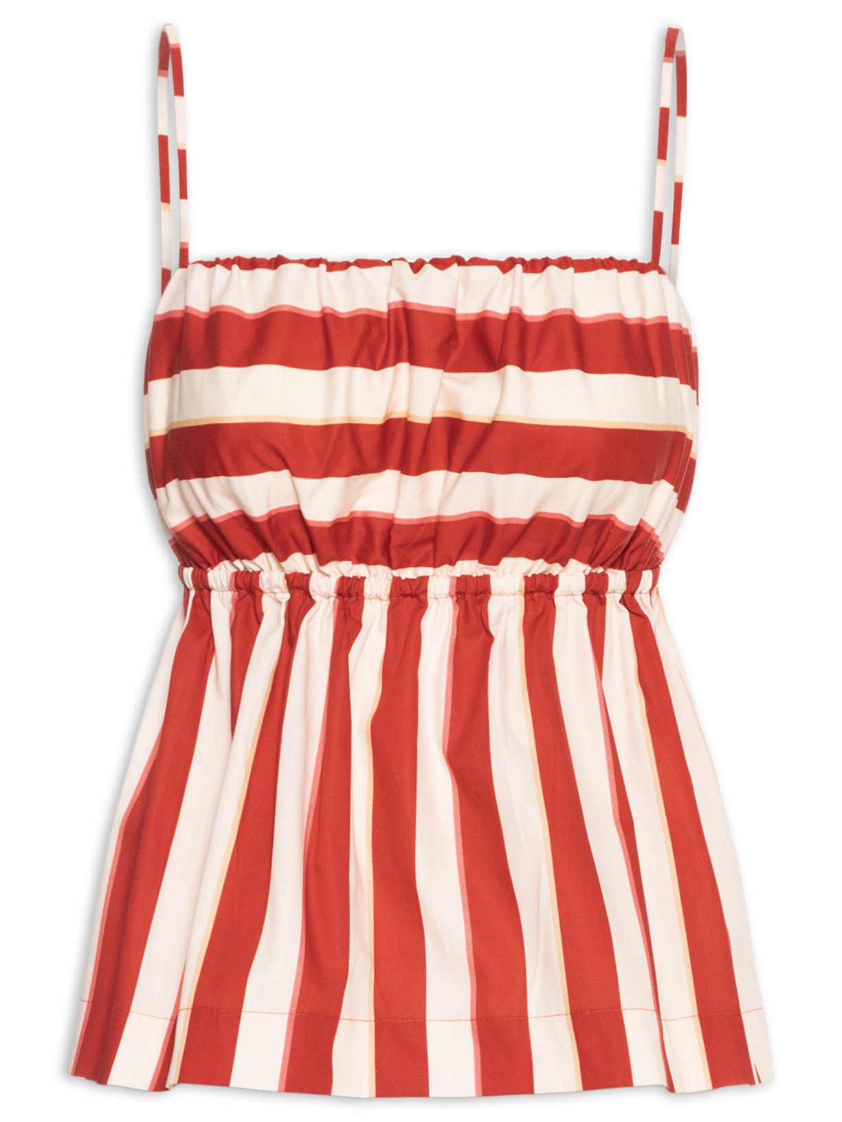 Blusa Feminina Estampa Listra Maravilha - Vermelho